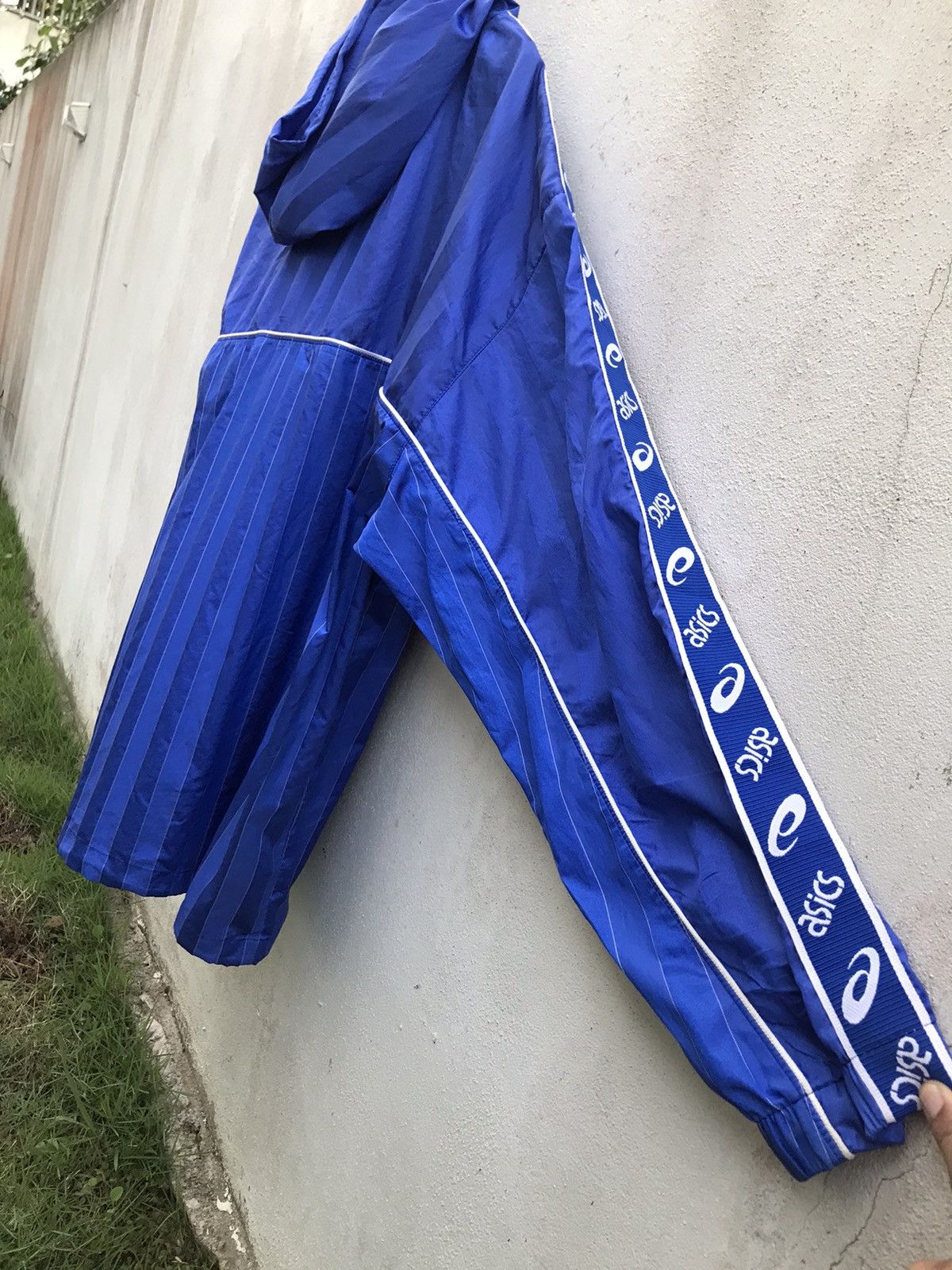 Asics Vintage Asics Hooded track jacket Size US XXL / EU 58 / 5 - 18 Thumbnail
