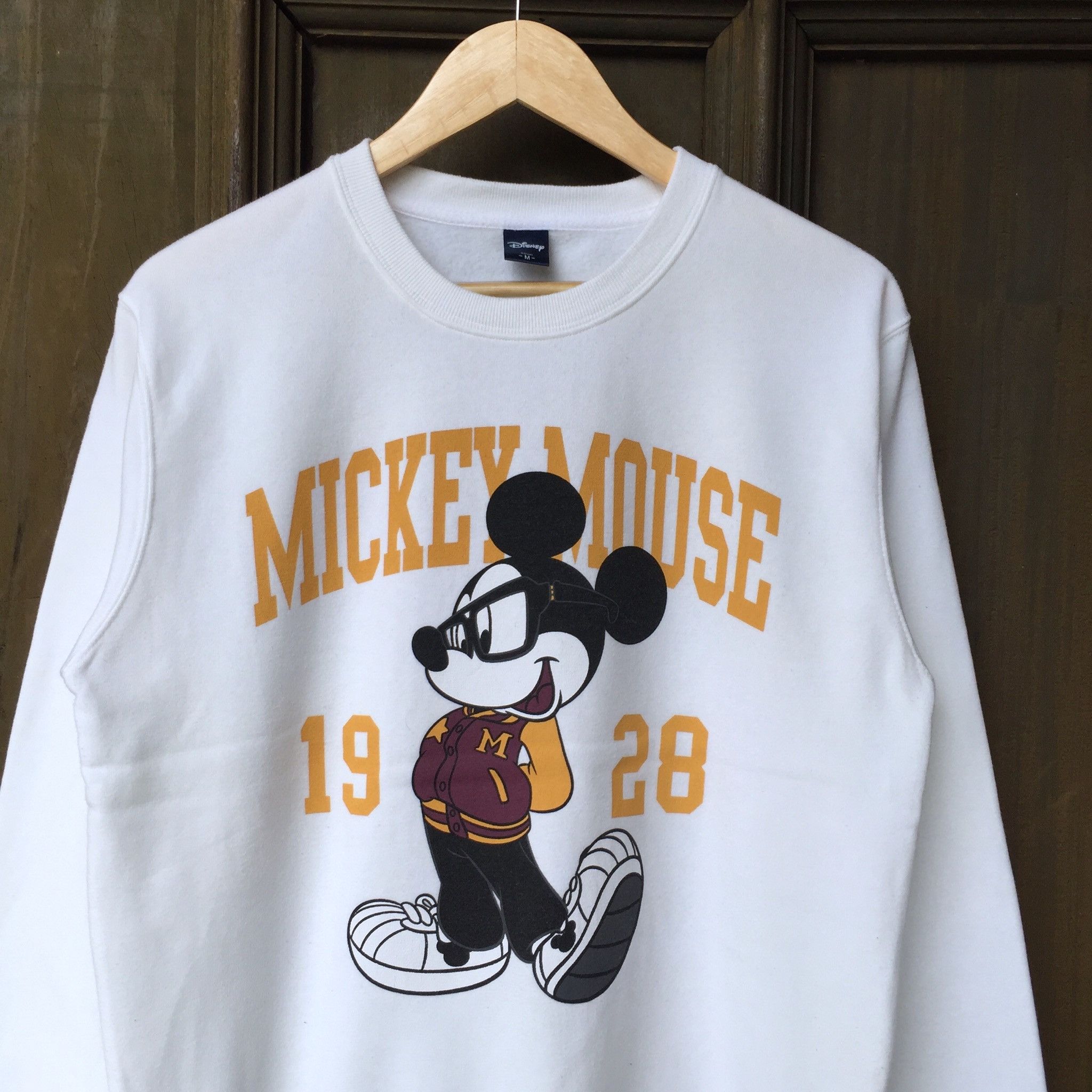 Mickey Mouse MICKEY MOUSE sweatshirt spell out big design.. Size US M / EU 48-50 / 2 - 2 Thumbnail
