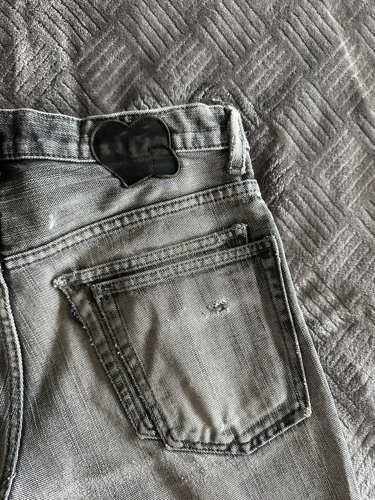 Number (N)ine Number (N)ine Grey Denim Size US 30 / EU 46 - 3 Thumbnail