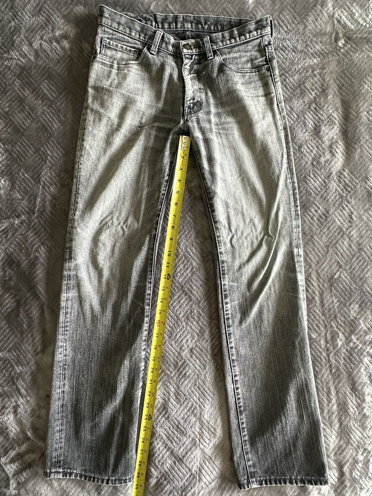 Number (N)ine Number (N)ine Grey Denim Size US 30 / EU 46 - 11 Thumbnail