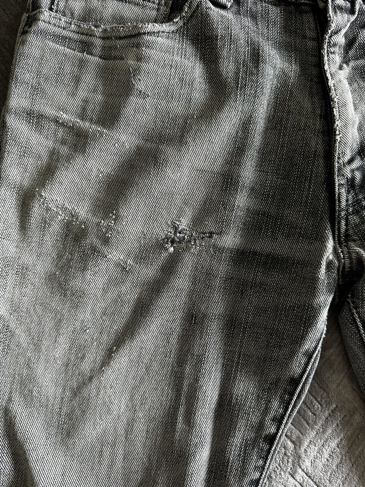 Number (N)ine Number (N)ine Grey Denim Size US 30 / EU 46 - 4 Thumbnail