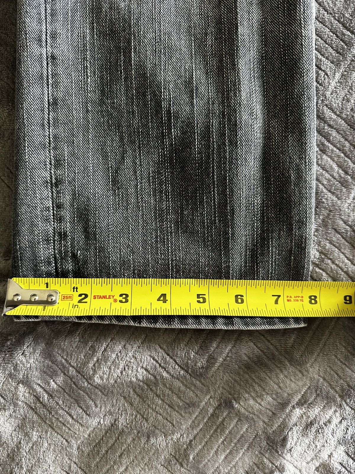 Number (N)ine Number (N)ine Grey Denim Size US 30 / EU 46 - 13 Thumbnail