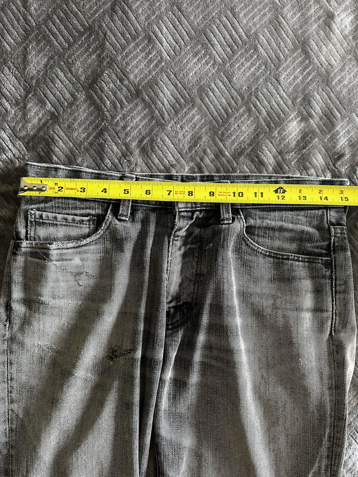 Number (N)ine Number (N)ine Grey Denim Size US 30 / EU 46 - 10 Thumbnail