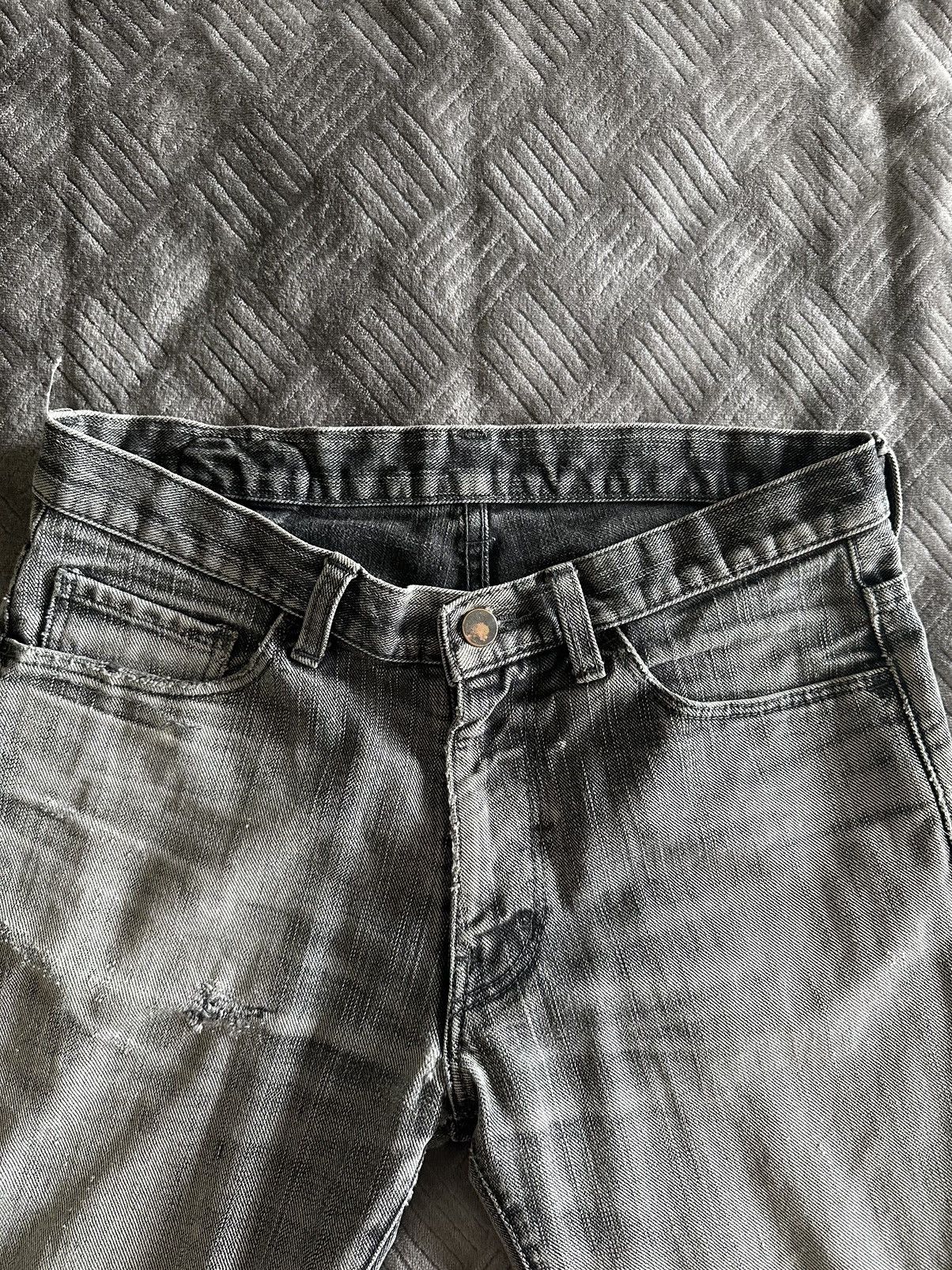 Number (N)ine Number (N)ine Grey Denim Size US 30 / EU 46 - 5 Thumbnail