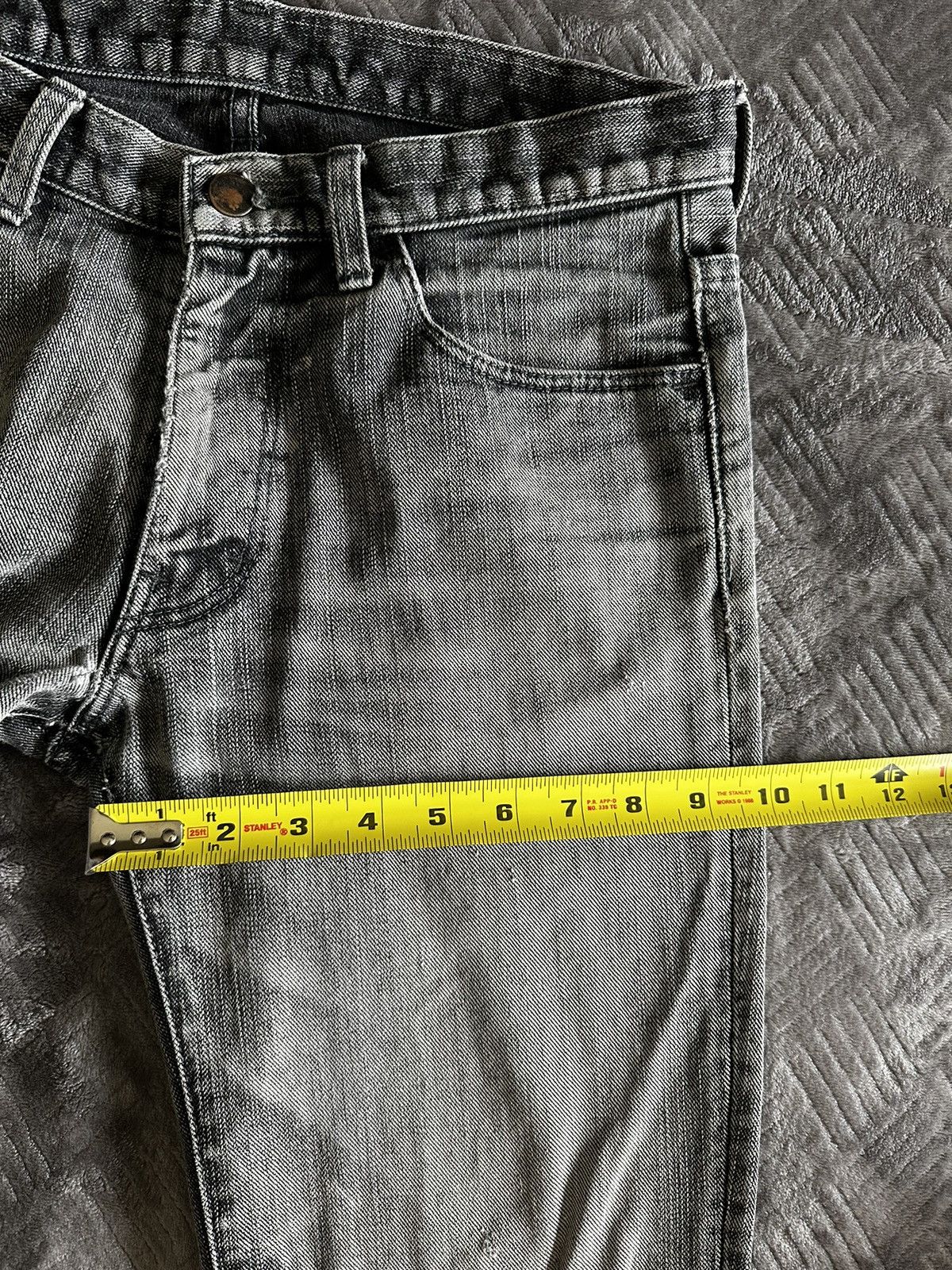 Number (N)ine Number (N)ine Grey Denim Size US 30 / EU 46 - 12 Thumbnail
