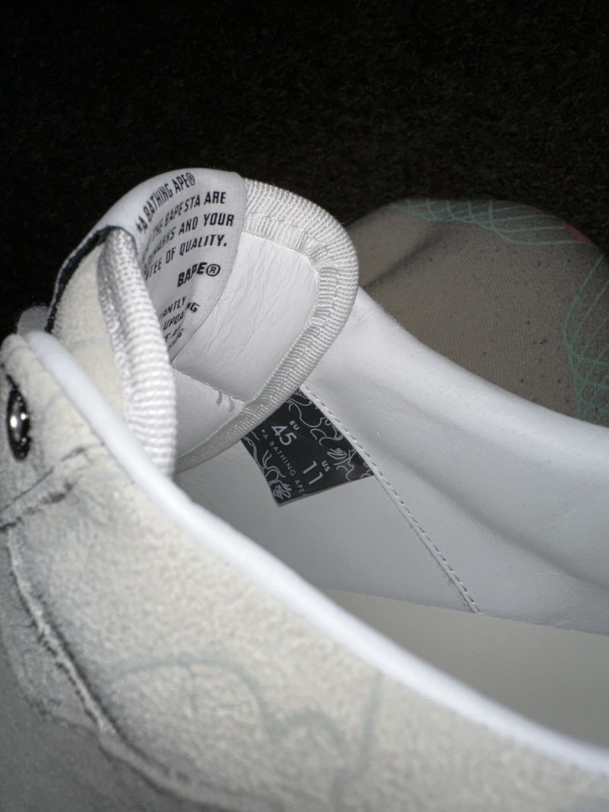 Bape Bape x Solebox Bapesta (2023) Size US 11 / EU 44 - 8 Thumbnail
