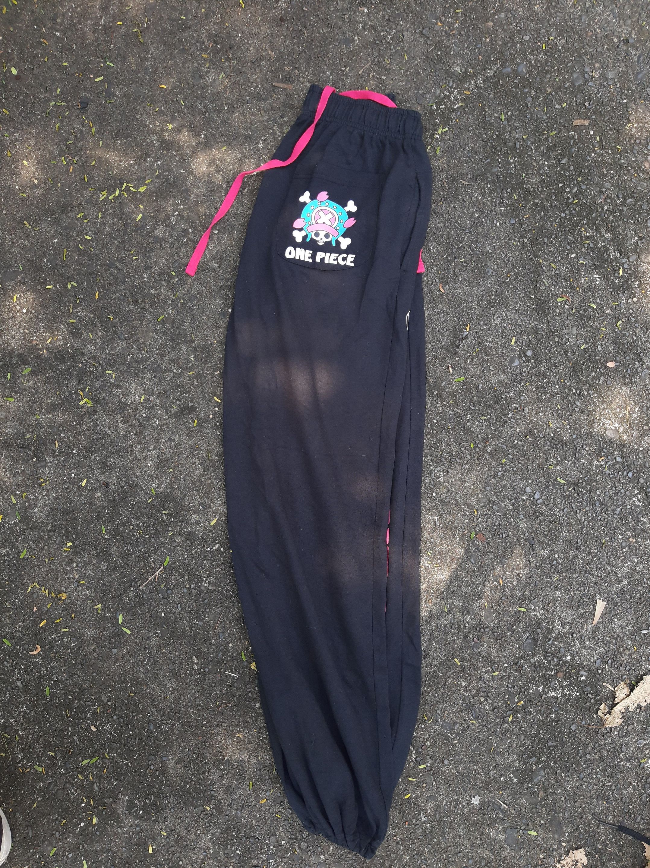 Anime × Cartoon Network × Japanese Brand Rare Tony Tony Chopper One Piece Anime Joggers Pants Size US 31 - 6 Thumbnail