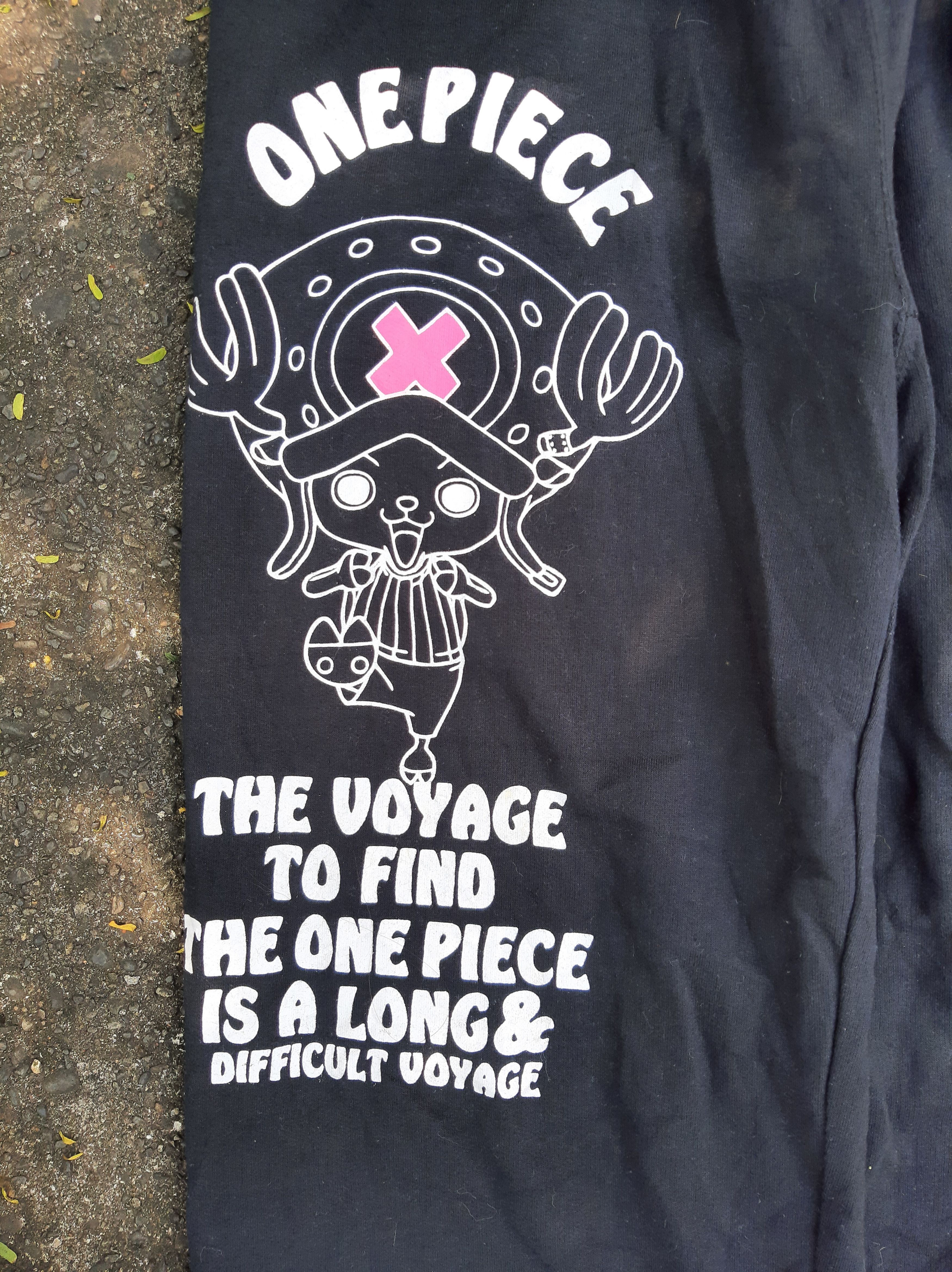 Anime × Cartoon Network × Japanese Brand Rare Tony Tony Chopper One Piece Anime Joggers Pants Size US 31 - 3 Thumbnail