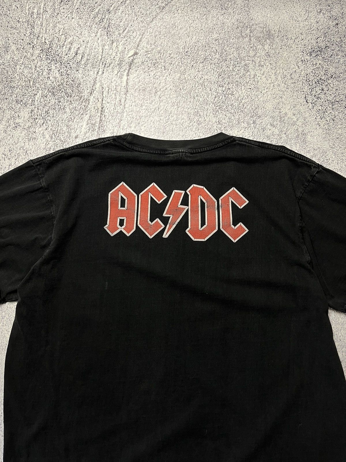 AC/DC Vintage Rare AC/DC Hells Bells Rock Band T Shirt Size US XL / EU 56 / 4 - 12 Thumbnail