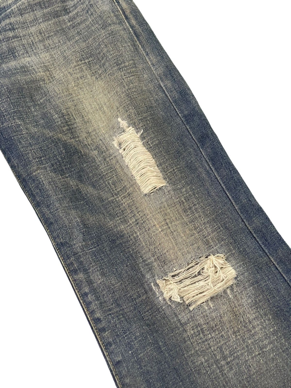 Diesel Flare Jeans Diesel Italy Distress Low Rise Boot Cut 5🟦6 Size US 27 - 7 Thumbnail