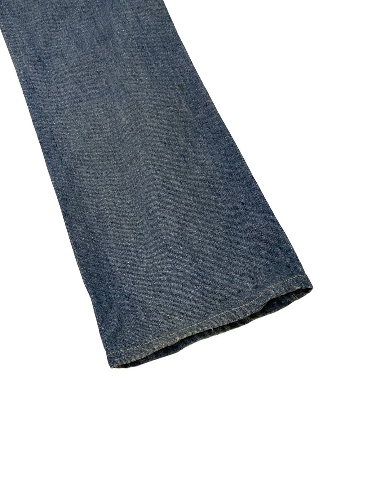 Diesel Flare Jeans Diesel Italy Distress Low Rise Boot Cut 5🟦6 Size US 27 - 14 Thumbnail