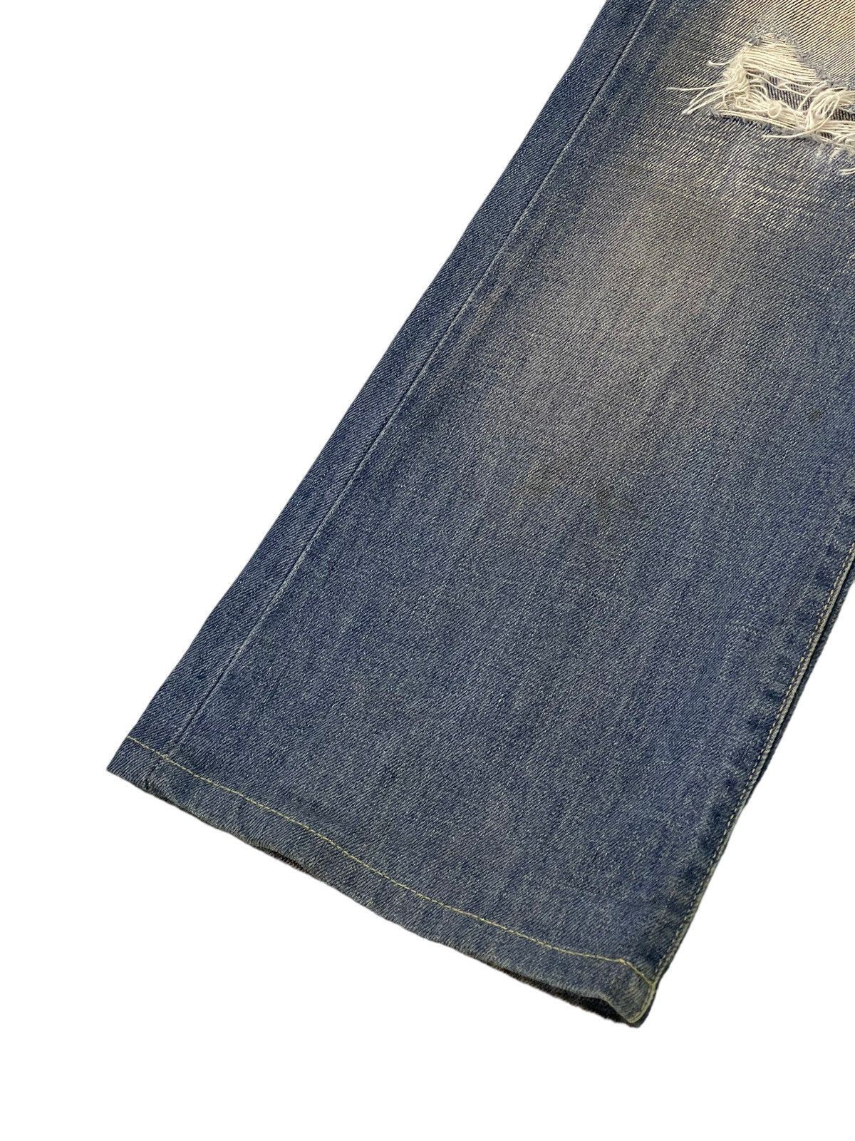 Diesel Flare Jeans Diesel Italy Distress Low Rise Boot Cut 5🟦6 Size US 27 - 5 Thumbnail
