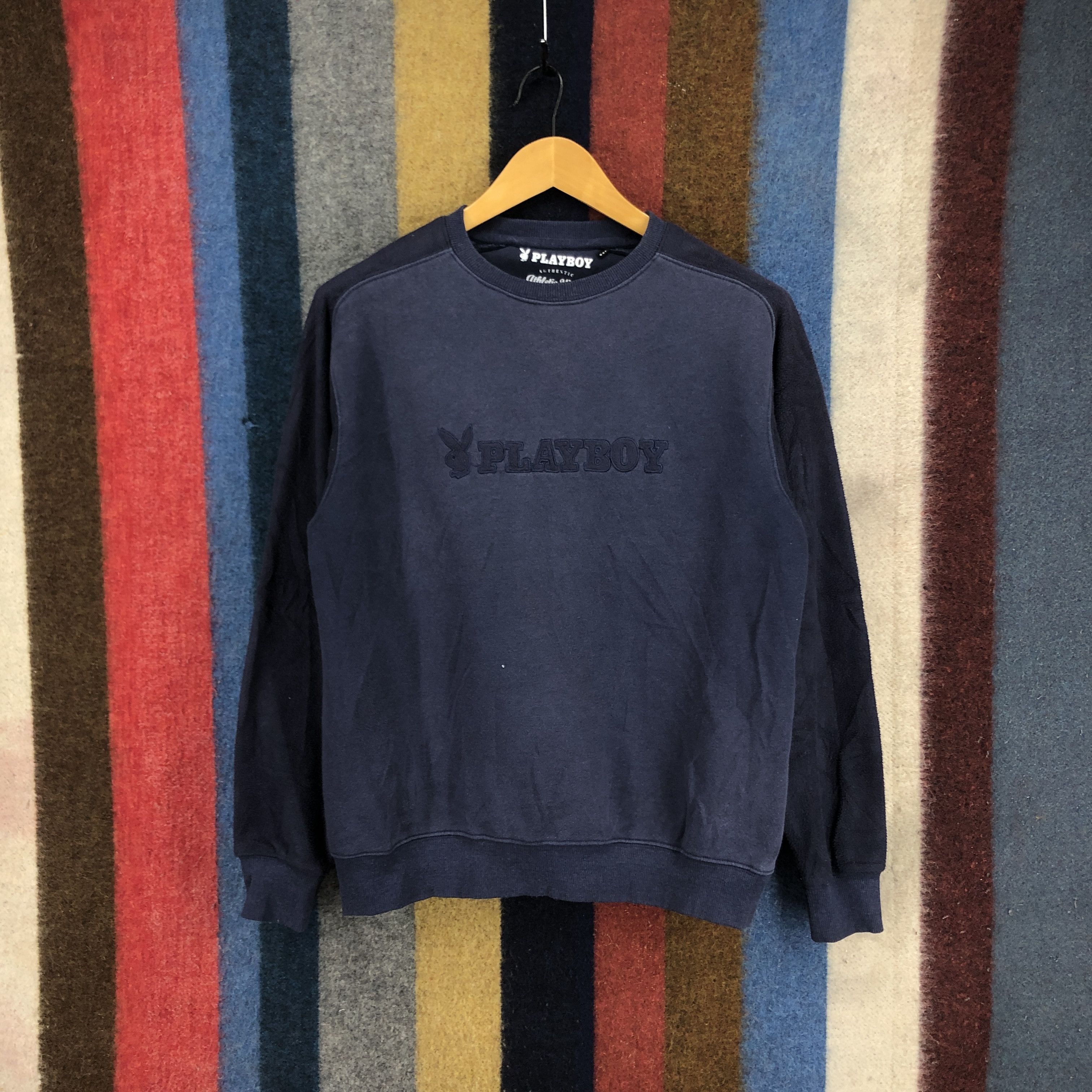 Playboy PLAYBOY BUNNY Crew Neck Sweatshirt #2771-100 Size US M / EU 48-50 / 2 - 1 Thumbnail