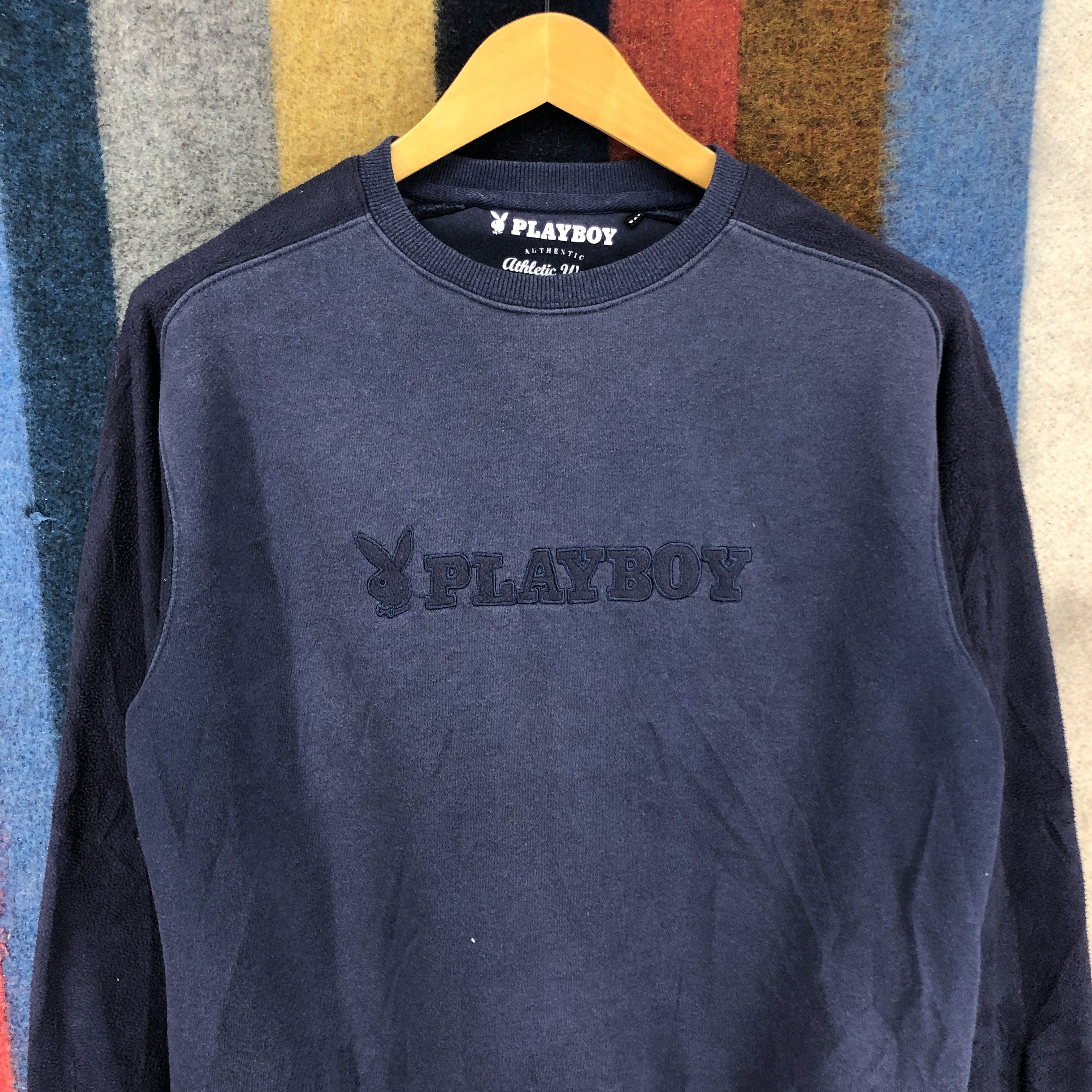 Playboy PLAYBOY BUNNY Crew Neck Sweatshirt #2771-100 Size US M / EU 48-50 / 2 - 2 Thumbnail