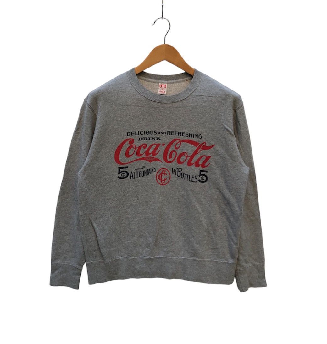 Uniqlo UNIQLO x COCA COLA Crew Neck Sweatshirt #0445-11 Size US M / EU 48-50 / 2 - 1 Thumbnail