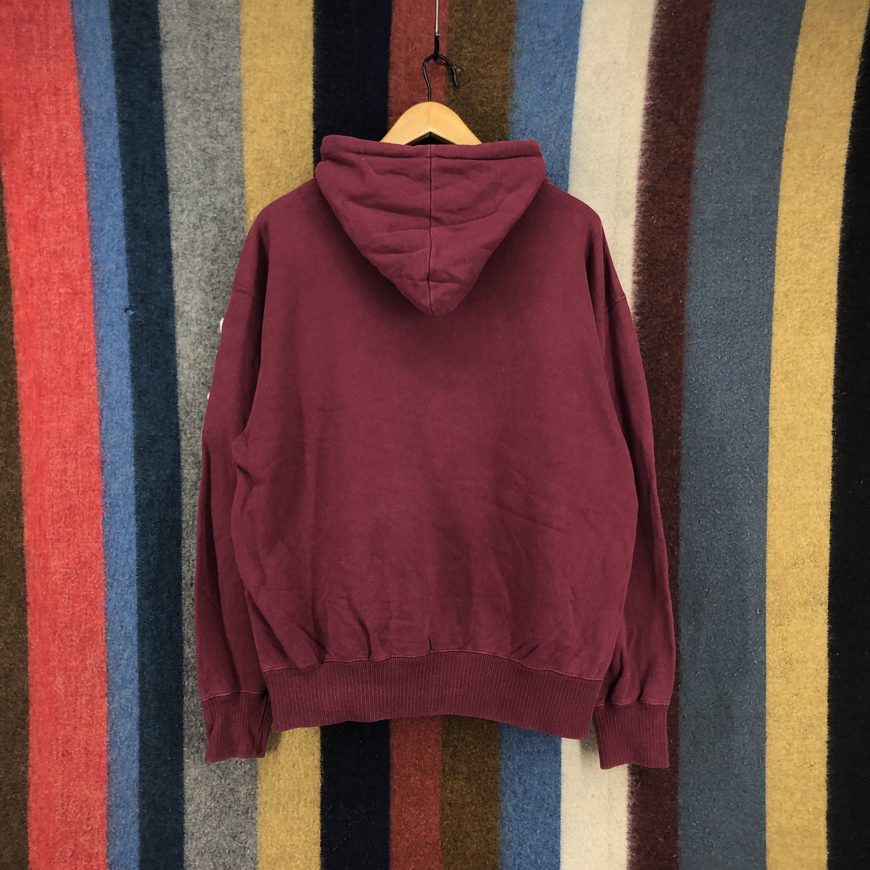Japanese Brand CAPTAIN SANTA Ocean Globe Hoodie Pullover #047-02 Size US L / EU 52-54 / 3 - 10 Thumbnail