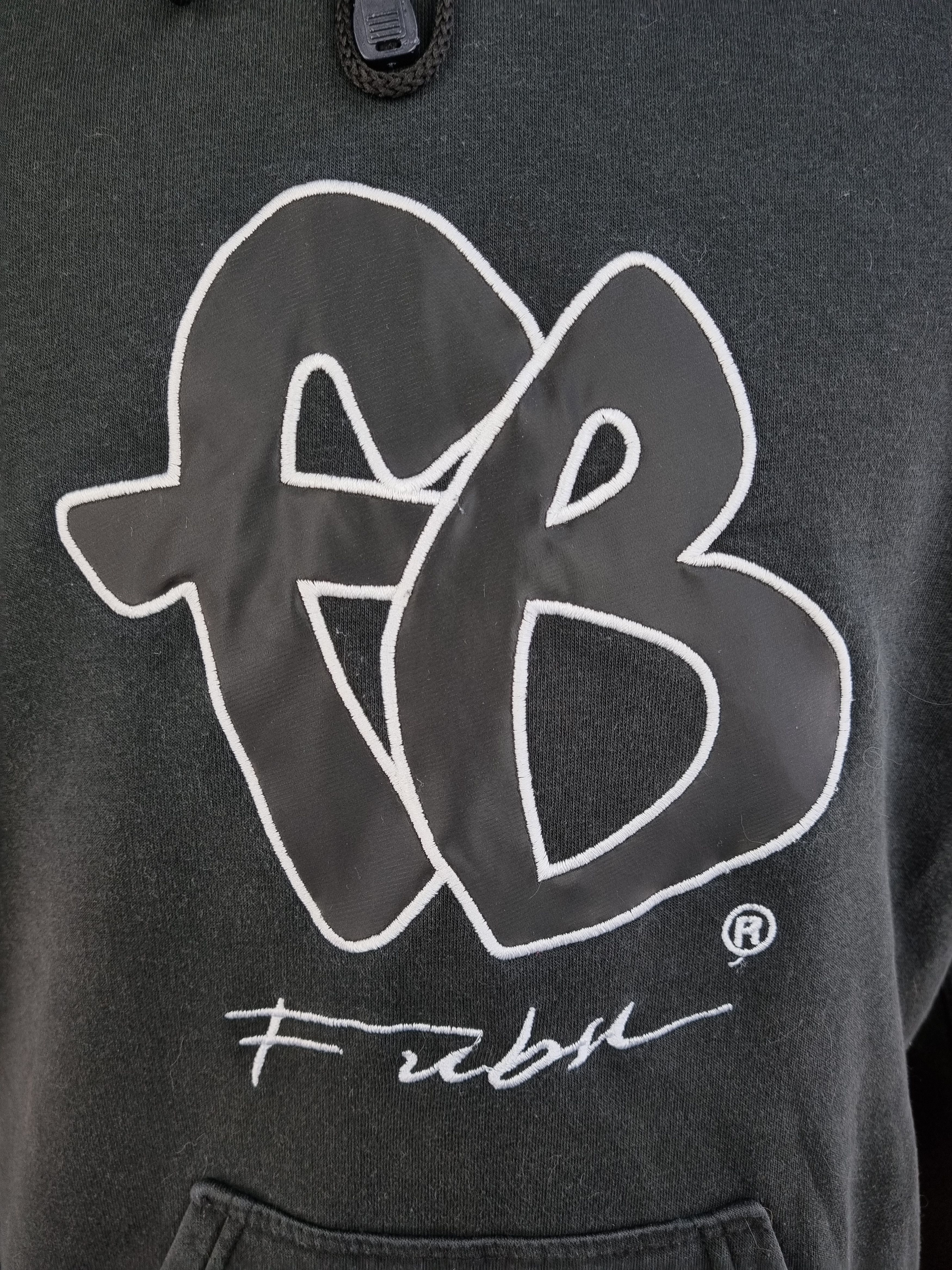 Fubu × Rap Tees × Vintage 90s FUBU Faded Spell out Rare Logo Vintage Hoodie Size US L / EU 52-54 / 3 - 5 Thumbnail