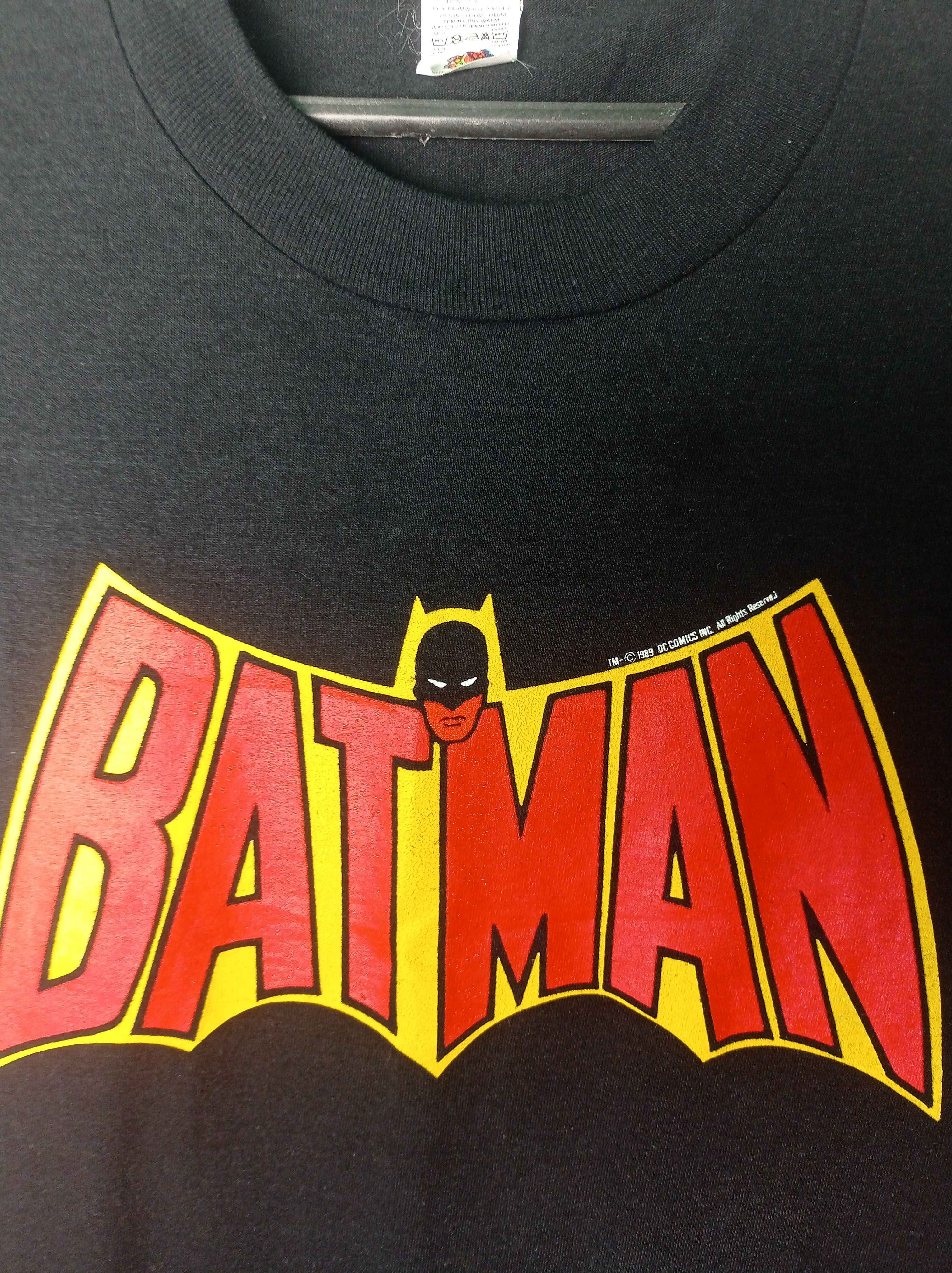DC Comics Batman 1989 🔥 Vintage Rare Band Tees T-shirt Y2K Movie Size US L / EU 52-54 / 3 - 3 Thumbnail