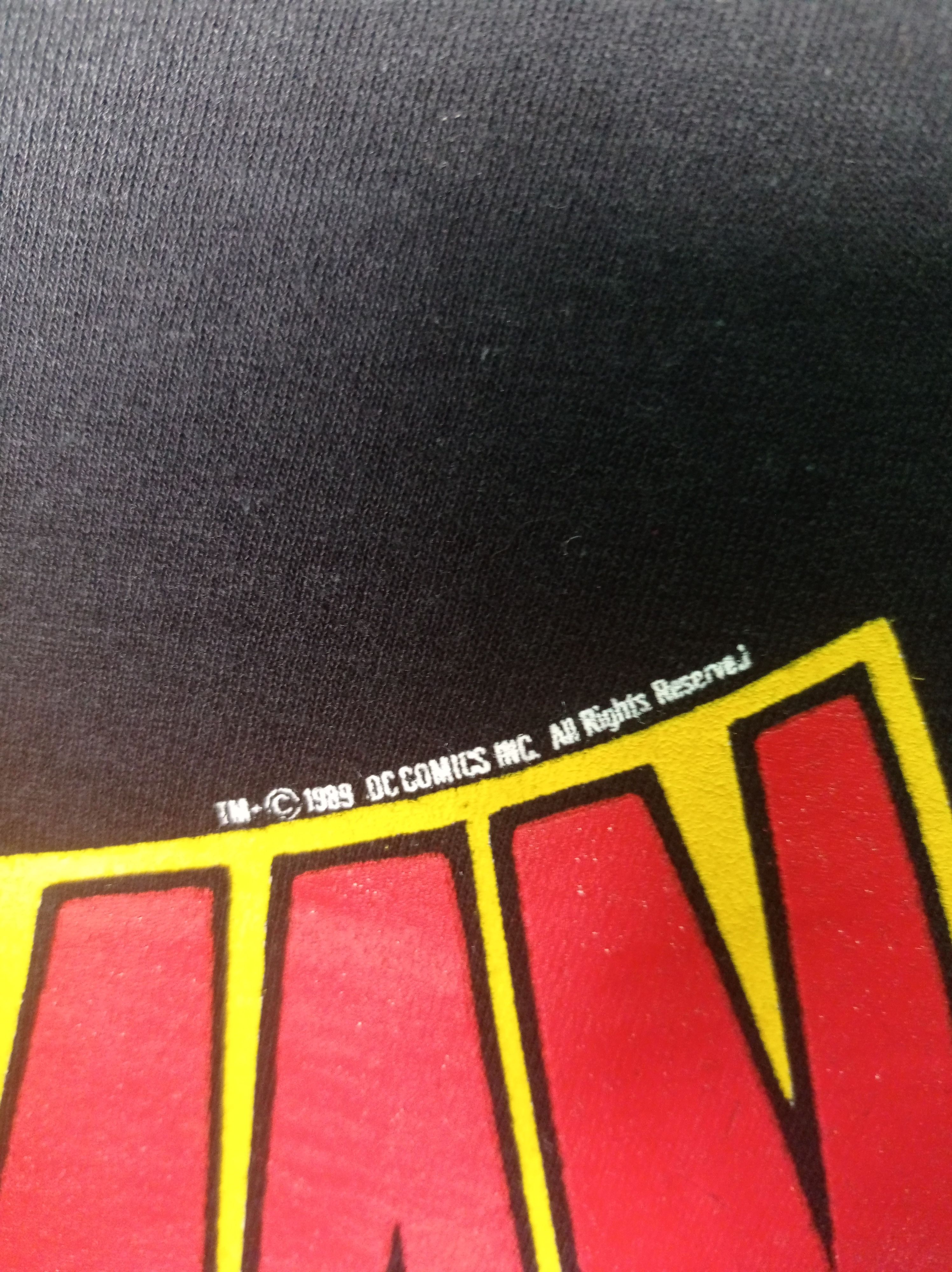 DC Comics Batman 1989 🔥 Vintage Rare Band Tees T-shirt Y2K Movie Size US L / EU 52-54 / 3 - 4 Thumbnail