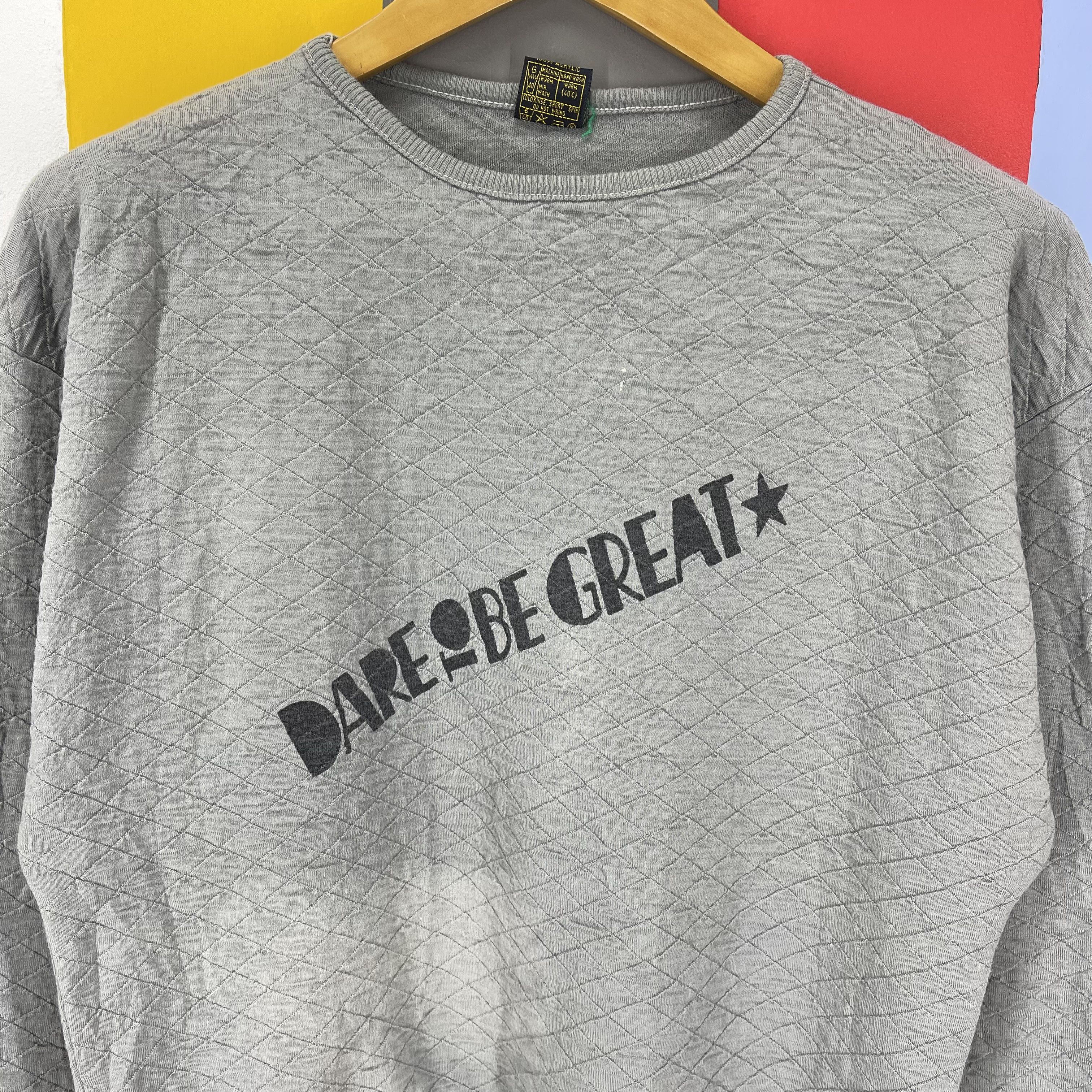 Vintage 90s SANDS LONDON Quilted Acrylic Sweatshirt #1247/AR Size US S / EU 44-46 / 1 - 2 Thumbnail