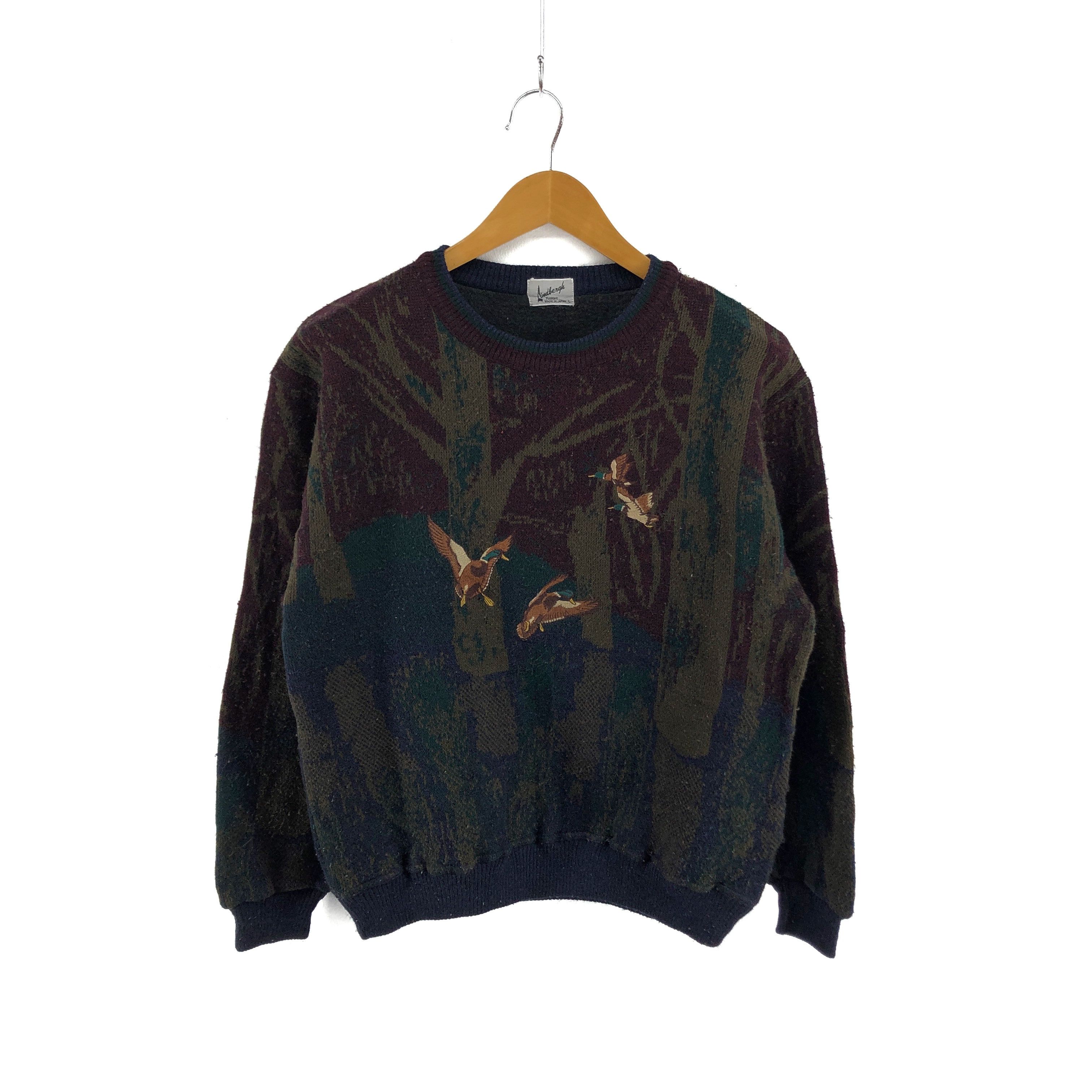 Lindbergh LINDBERGH Wool Knitwear Crew Neck Sweatshirt #2618-94 Size US M / EU 48-50 / 2 - 1 Thumbnail