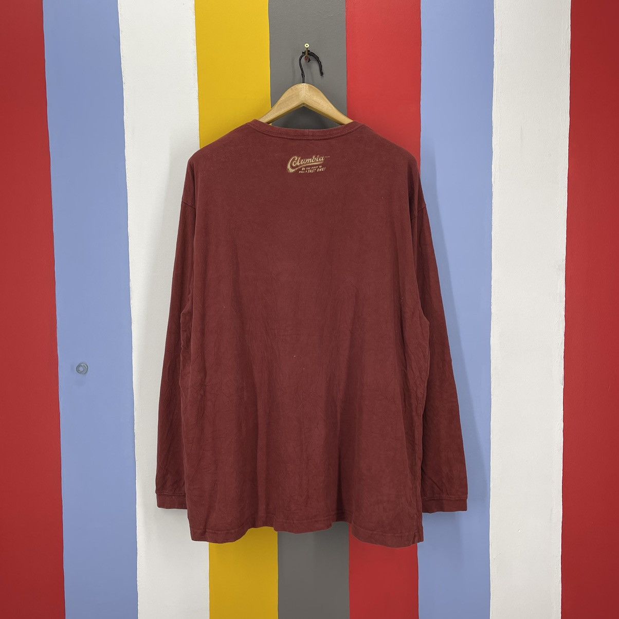 Columbia COLUMBIA Rocket Sleds Long Sleeve T Shirt #1093/AM Size US XXL / EU 58 / 5 - 8 Thumbnail