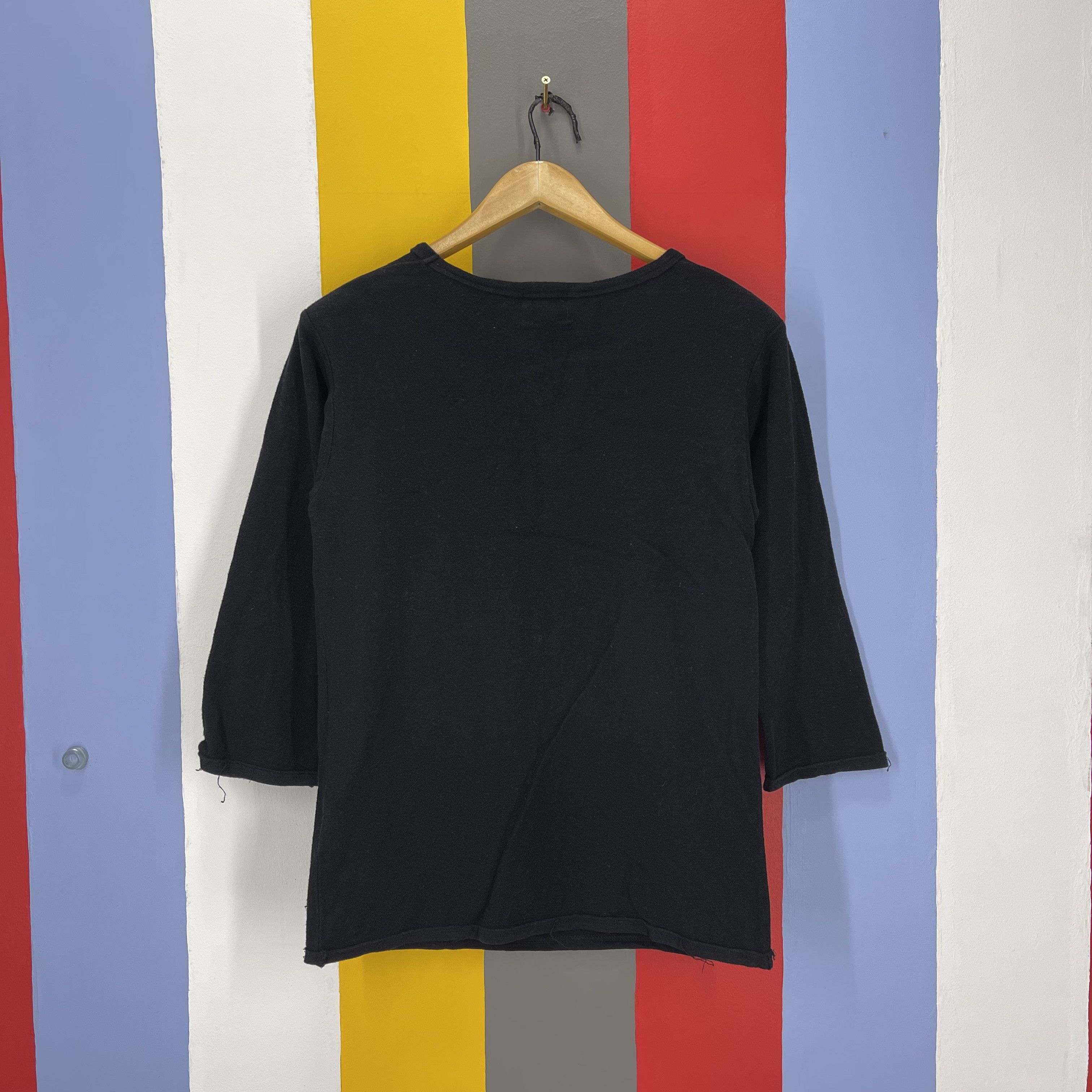 Japanese Brand JAMA RICO Long Sleeve T Shirt #1148/AO Size S / US 4 / IT 40 - 9 Thumbnail