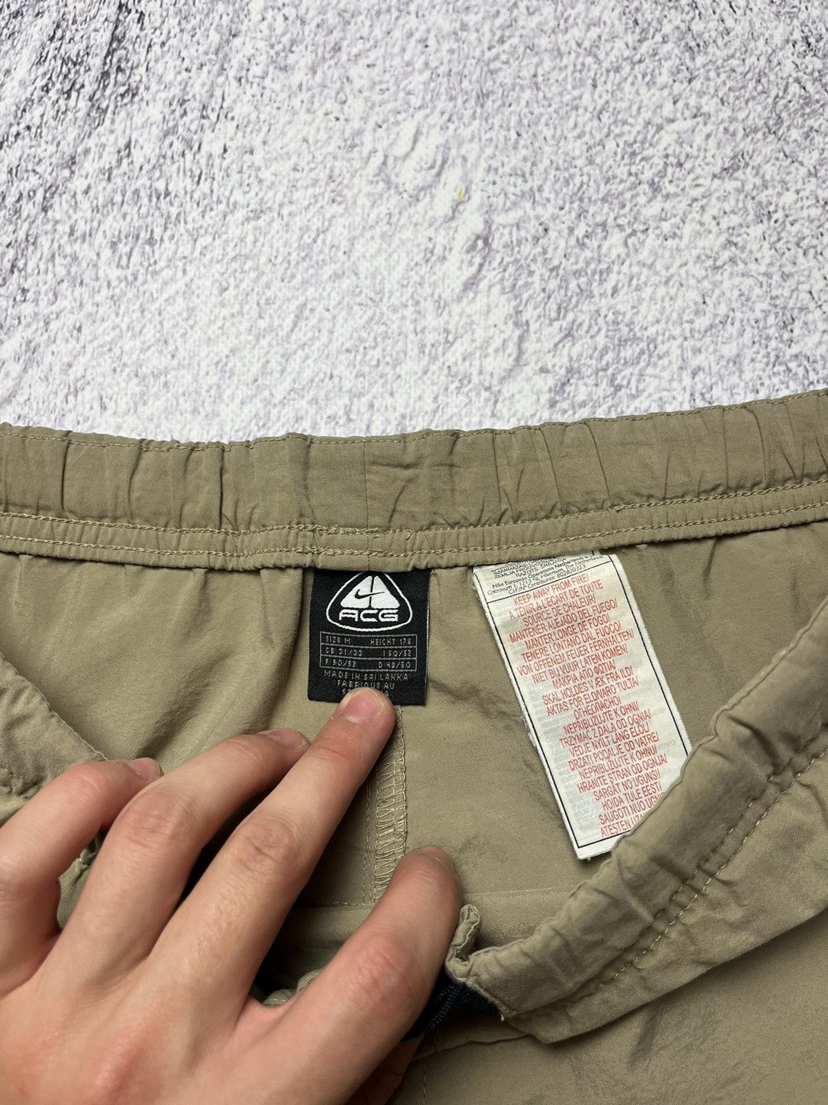 Nike Vintage Nike ACG Shorts cotton size M Size US 32 / EU 48 - 7 Thumbnail