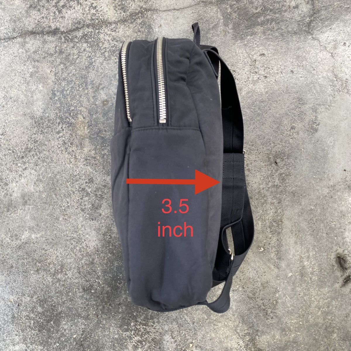 Yohji Yamamoto Vintage Yohji Yamamoto Y’saccs Mini Back Pack Size ONE SIZE - 8 Thumbnail