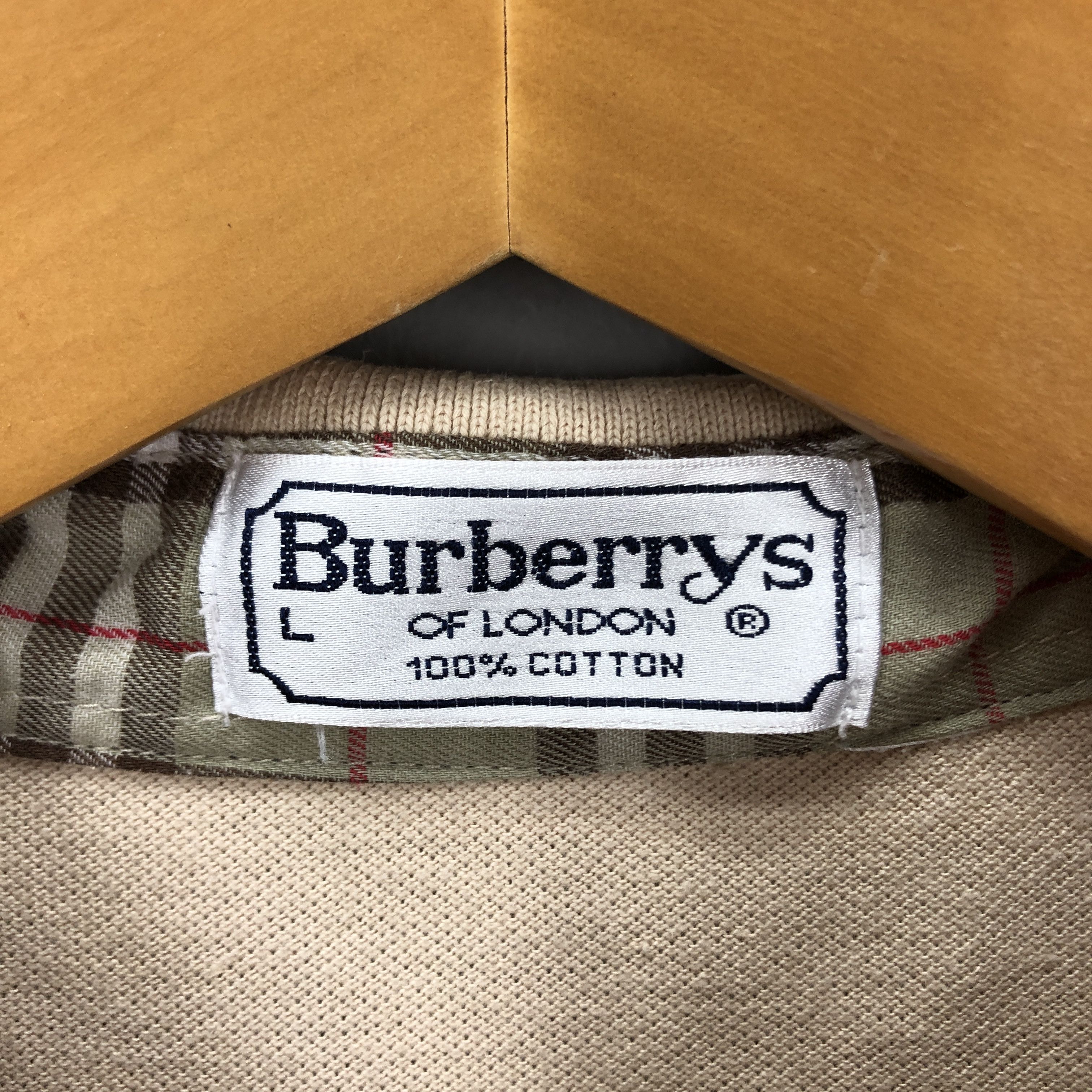 Burberry 90s Vintage BURBERRYS Polo T Shirt #1038/AK Size US M / EU 48-50 / 2 - 9 Thumbnail