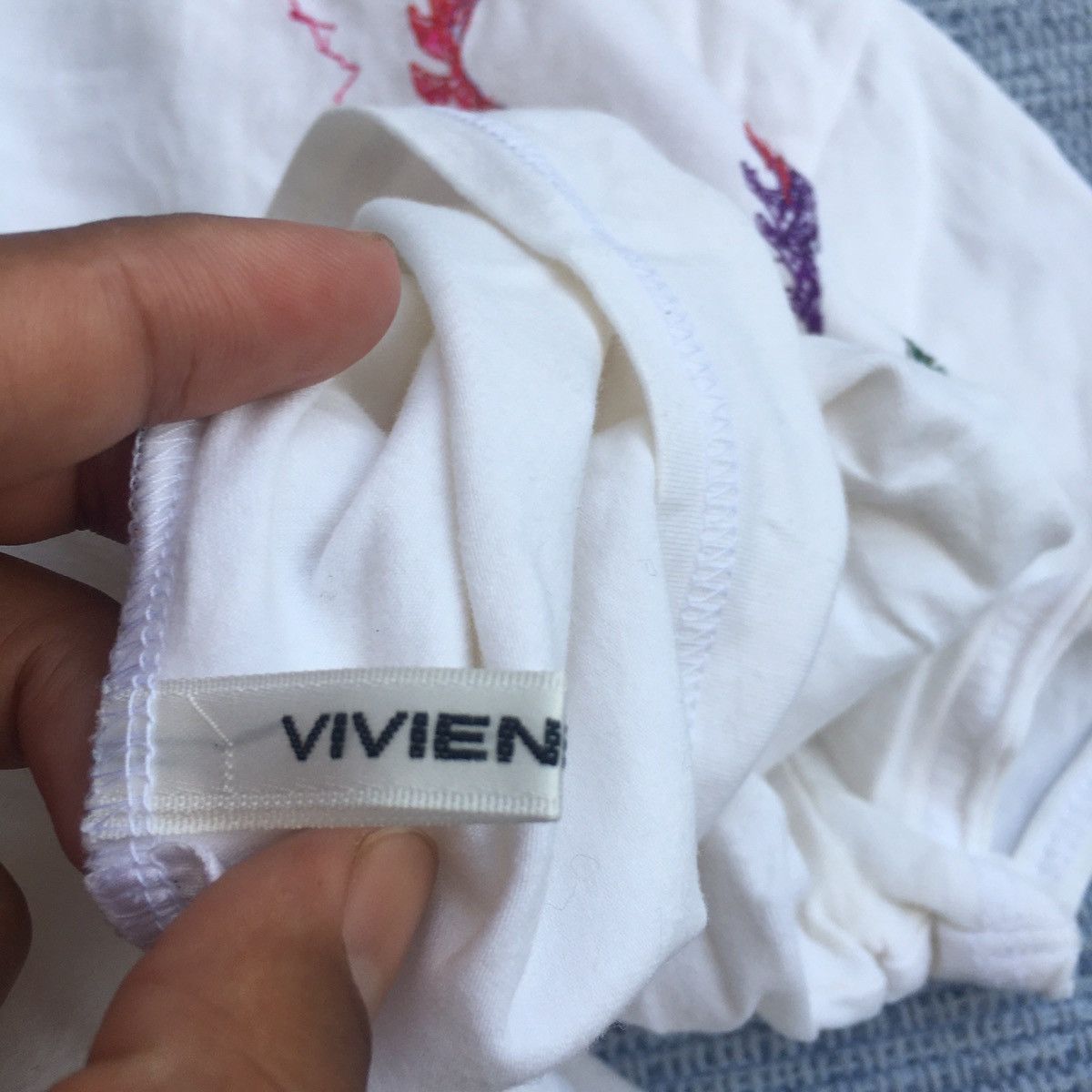 vivienne tam embroidery short