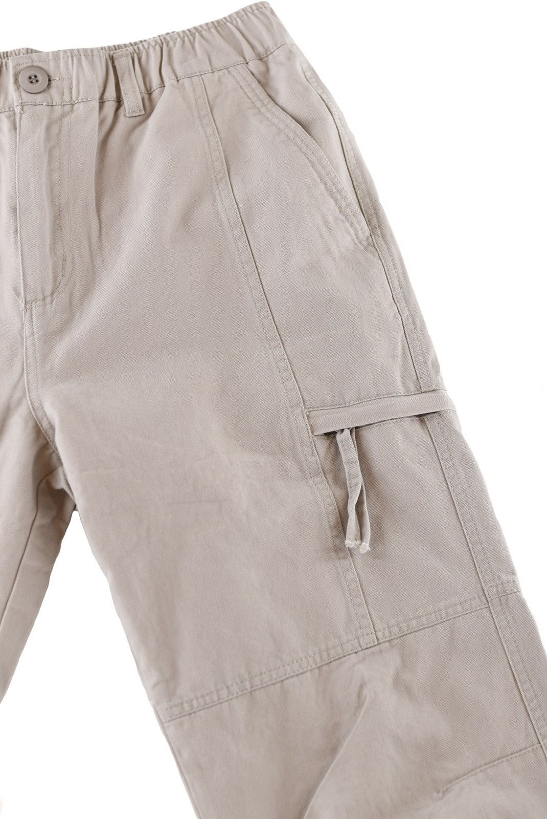 Japanese Brand Zip Cargo Pants Bone Grey Size US 38 / EU 54 - 6 Thumbnail