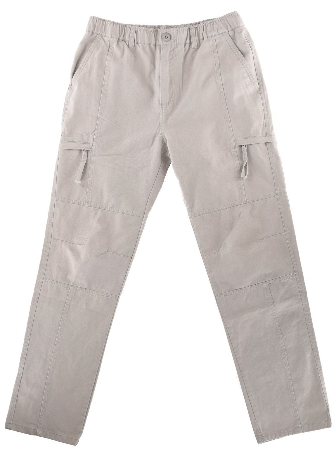 Japanese Brand Zip Cargo Pants Bone Grey Size US 38 / EU 54 - 5 Thumbnail