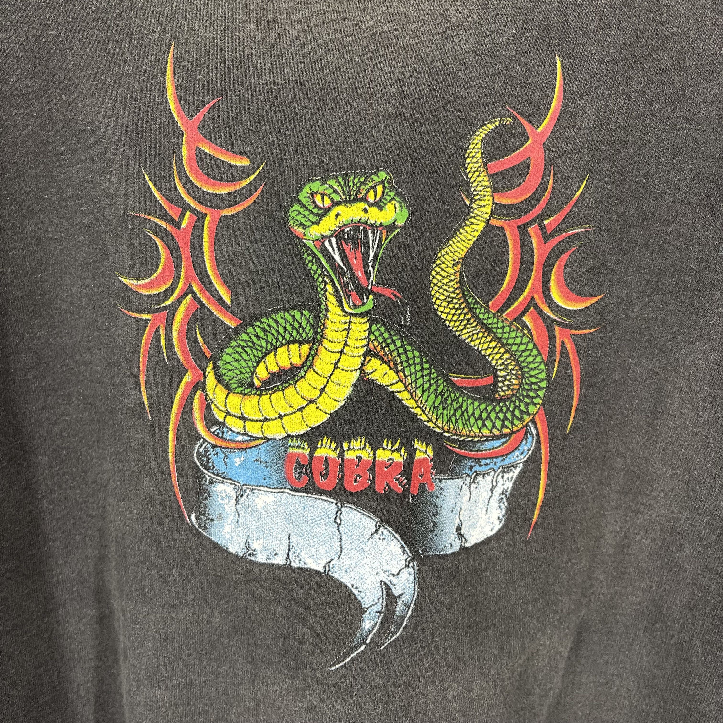 Hanes 90s Vintage COBRA by HANES Crew Neck Sweatshirt #1246/AR Size US XL / EU 56 / 4 - 3 Thumbnail