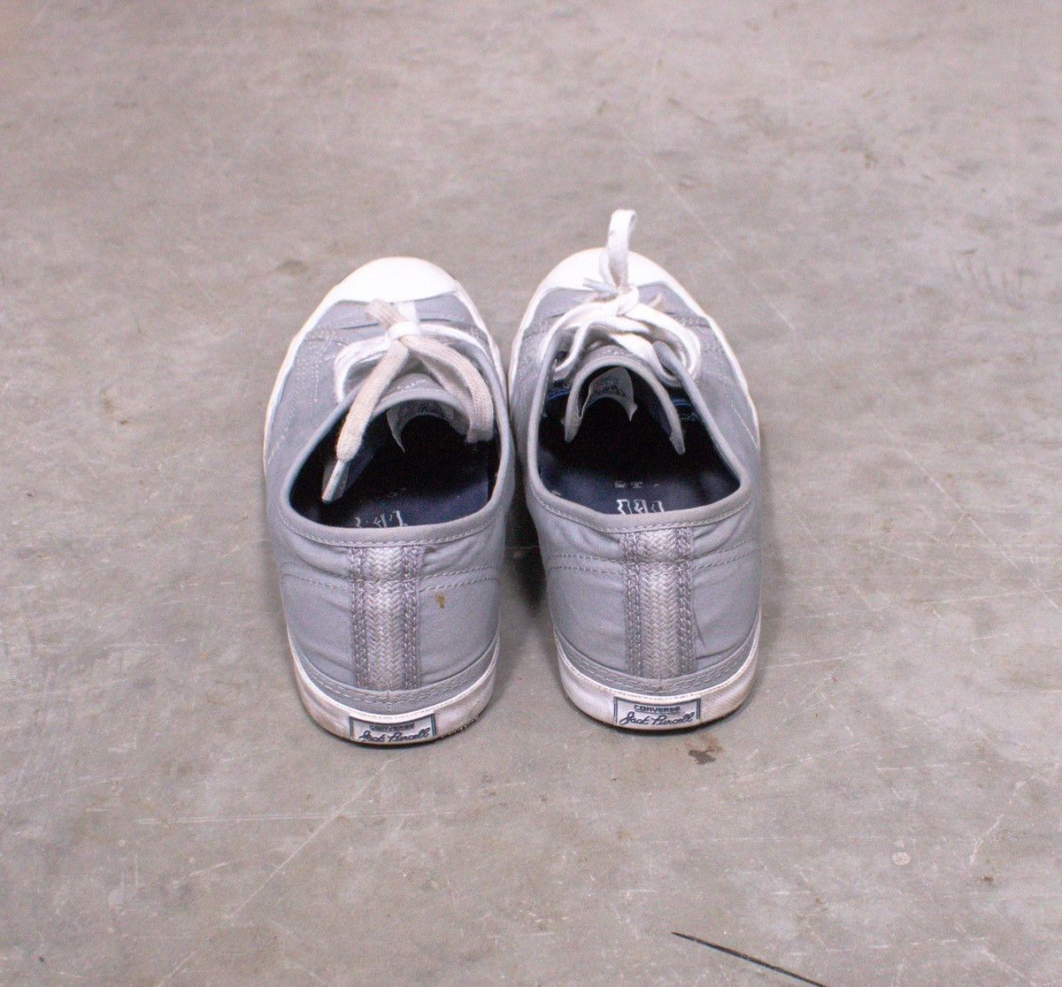 Converse Jack Parcels Low Top Grey Sneakers Size US 6.5 / EU 39-40 - 4 Thumbnail