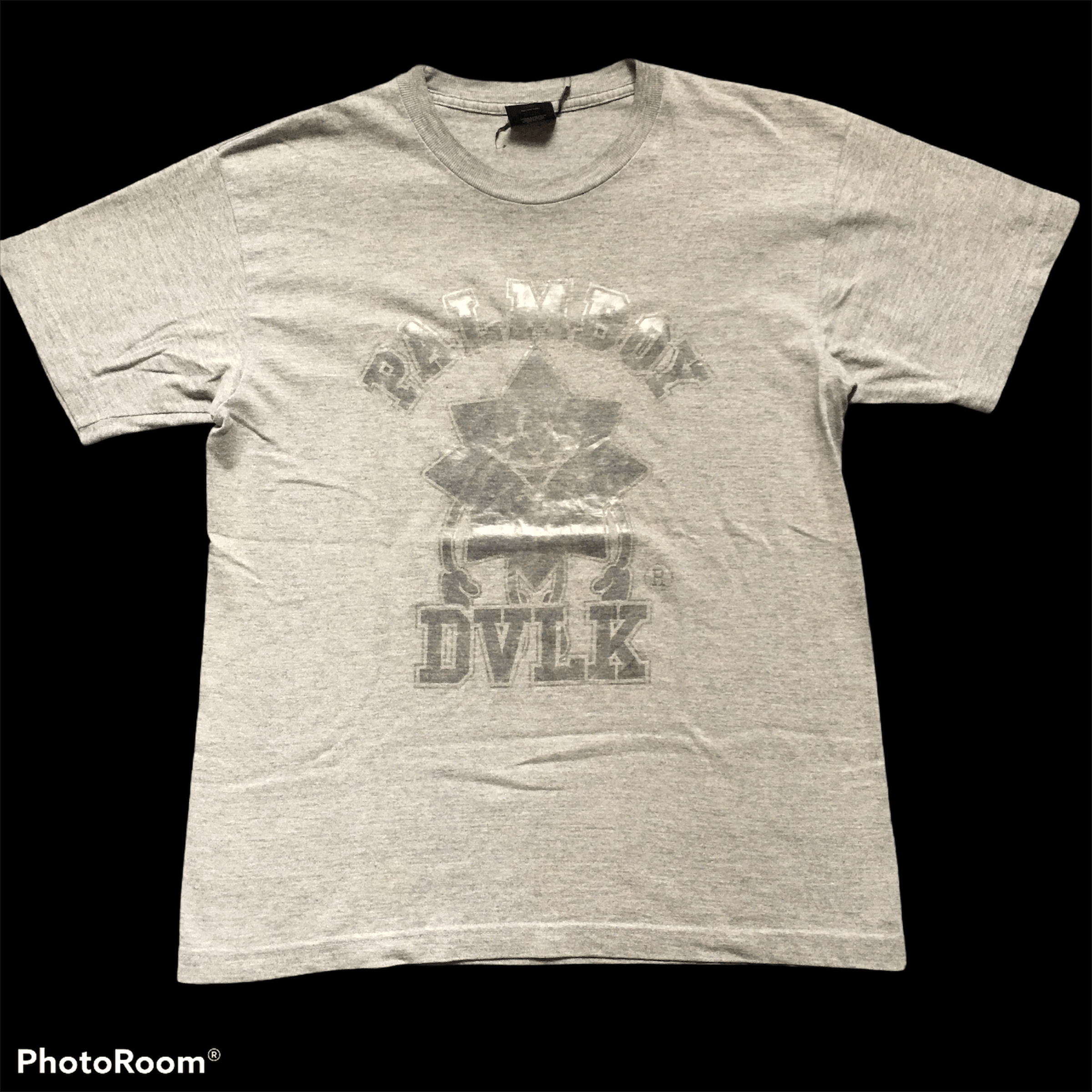 image of Devilock Printed Tee in Grey, Men's (Size Medium)