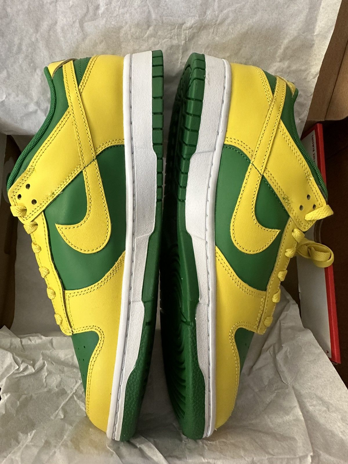 Nike Nike Dunk Low Reverse Brazil Size US 11.5 / EU 44-45 - 6 Thumbnail