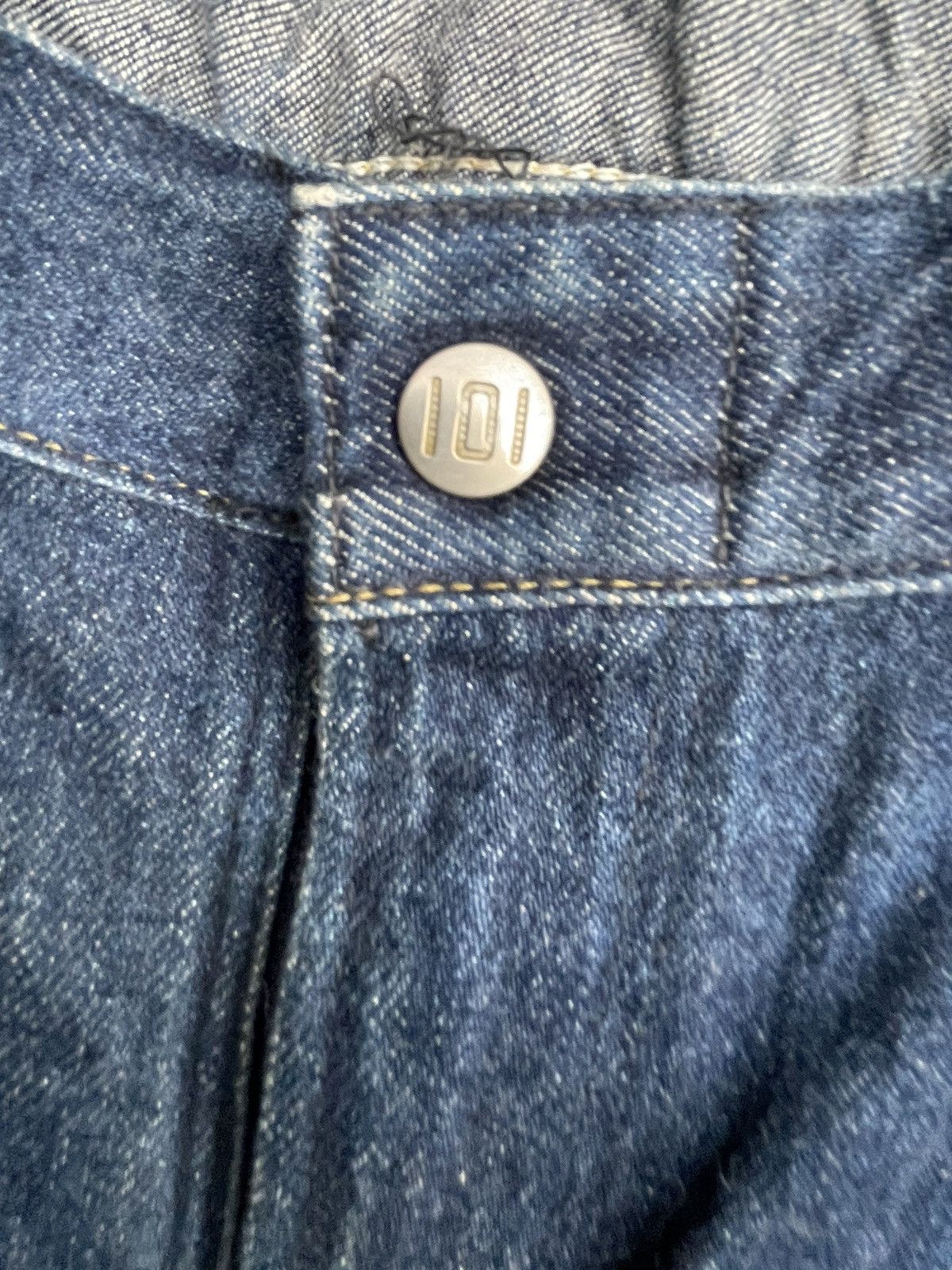Edwin × Vintage Vintage Edwin 101 Workers Denim Size US 35 - 16 Thumbnail