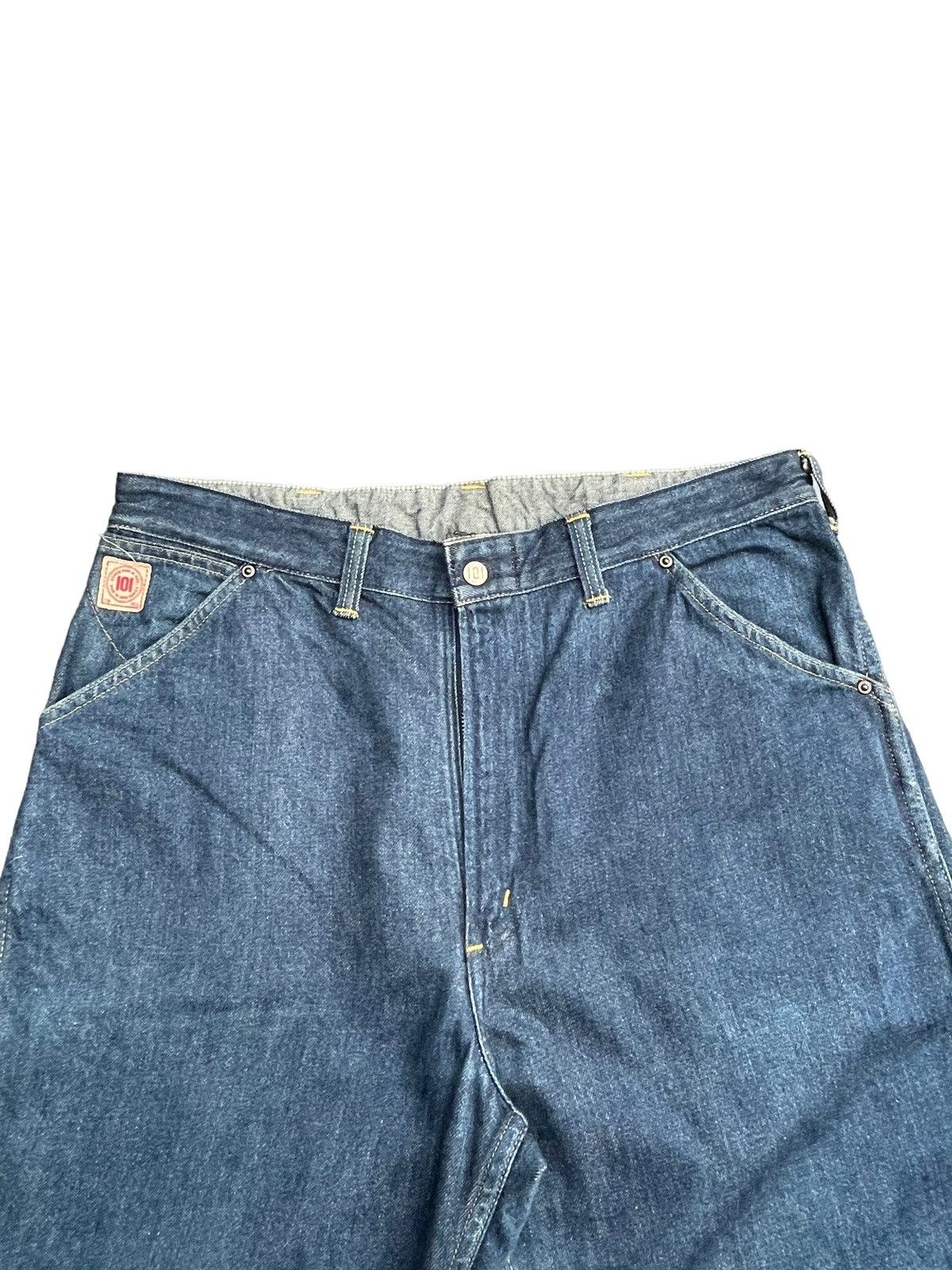 Edwin × Vintage Vintage Edwin 101 Workers Denim Size US 35 - 5 Thumbnail