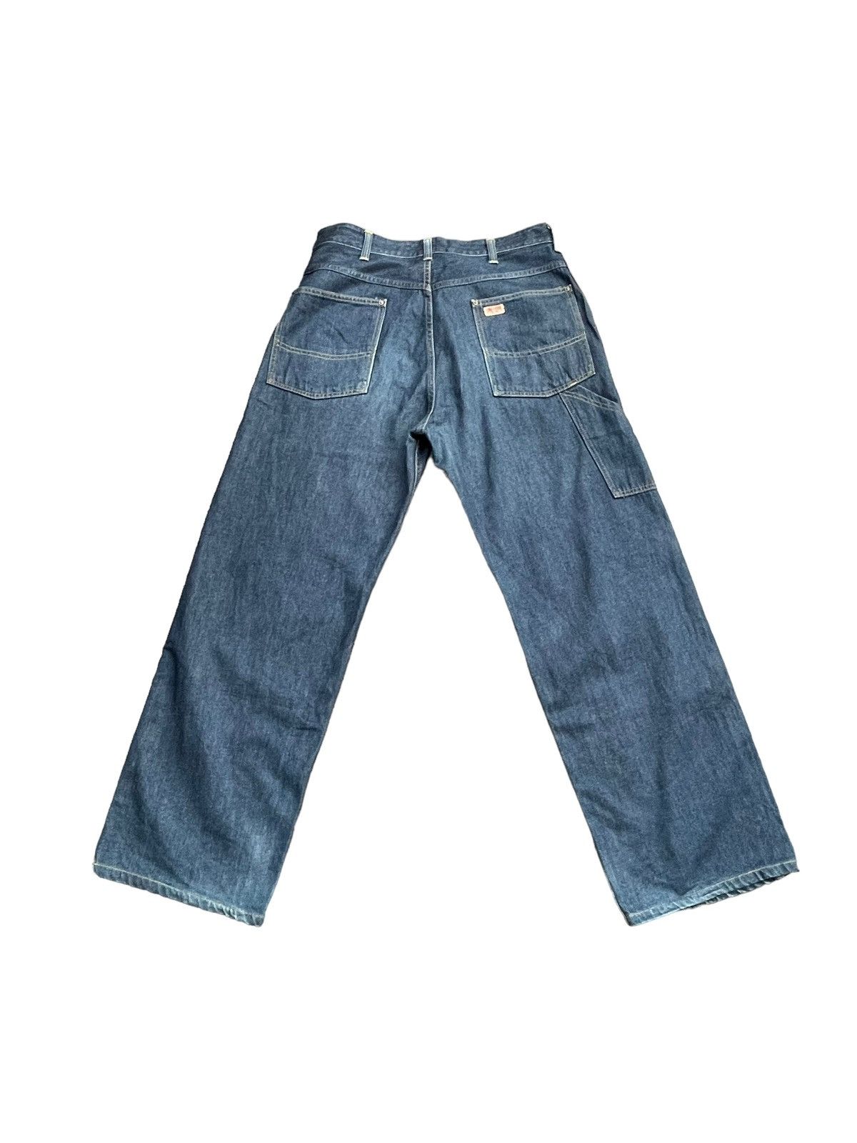 Edwin × Vintage Vintage Edwin 101 Workers Denim Size US 35 - 7 Thumbnail