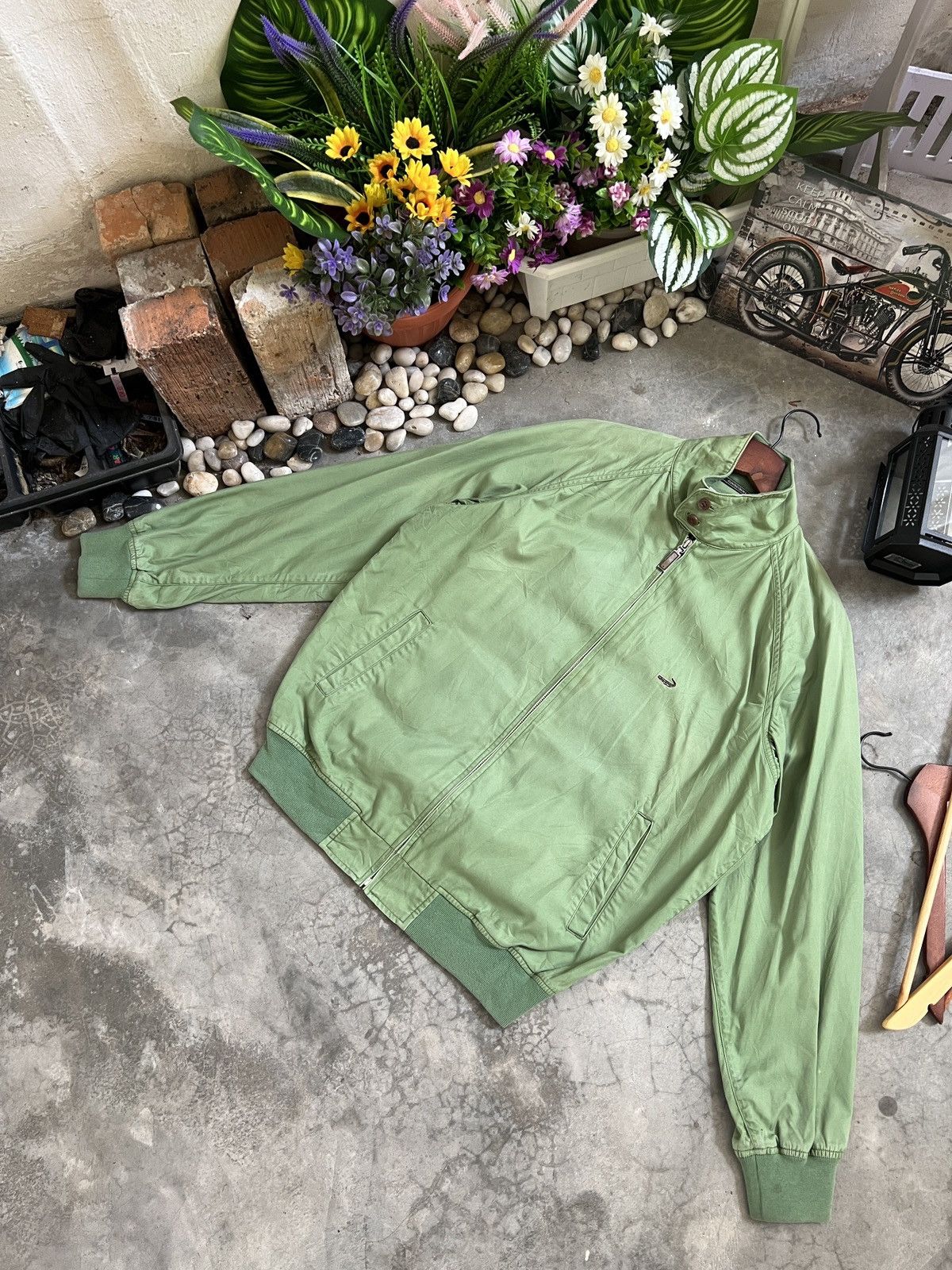 Japanese Brand × Vintage Vintage 🏴‍☠️ Crocodile Bomber Jacket Size US L / EU 52-54 / 3 - 4 Thumbnail