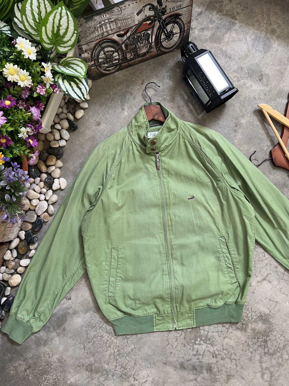 Japanese Brand × Vintage Vintage 🏴‍☠️ Crocodile Bomber Jacket Size US L / EU 52-54 / 3 - 3 Thumbnail