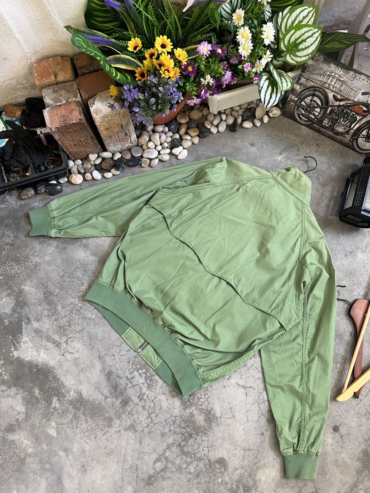 Japanese Brand × Vintage Vintage 🏴‍☠️ Crocodile Bomber Jacket Size US L / EU 52-54 / 3 - 8 Thumbnail