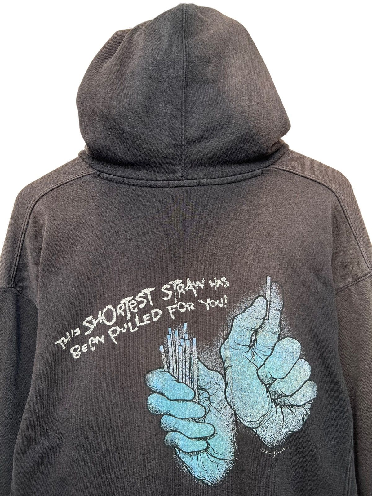 Metallica × Uniqlo Metallicca Pushead Hoodie Distressed Faded Hoodie Size US S / EU 44-46 / 1 - 4 Thumbnail