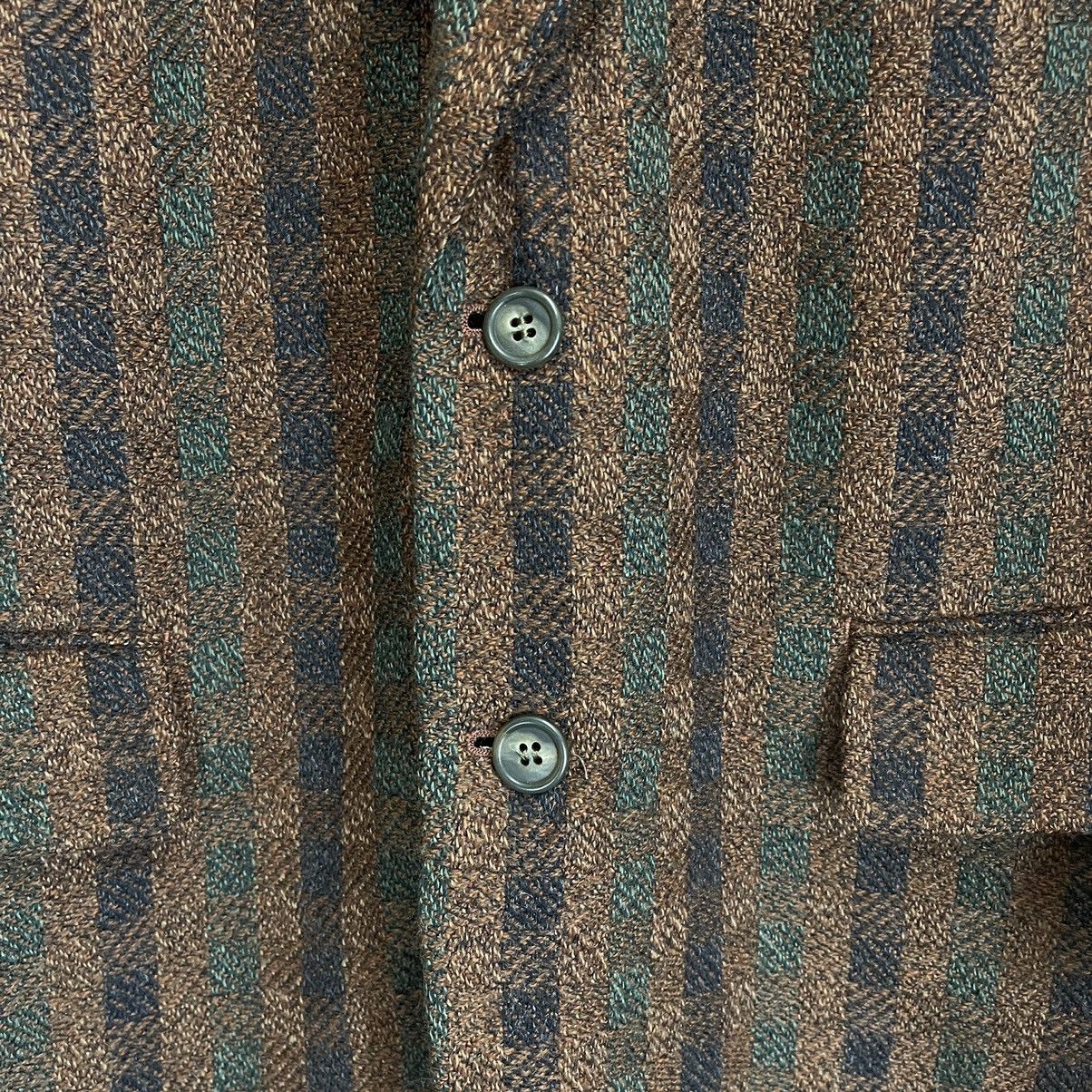 Christian Dior Monsieur Vintage 90s Christian Dior Monsieur Tartan Design Coat Size US M / EU 48-50 / 2 - 10 Thumbnail
