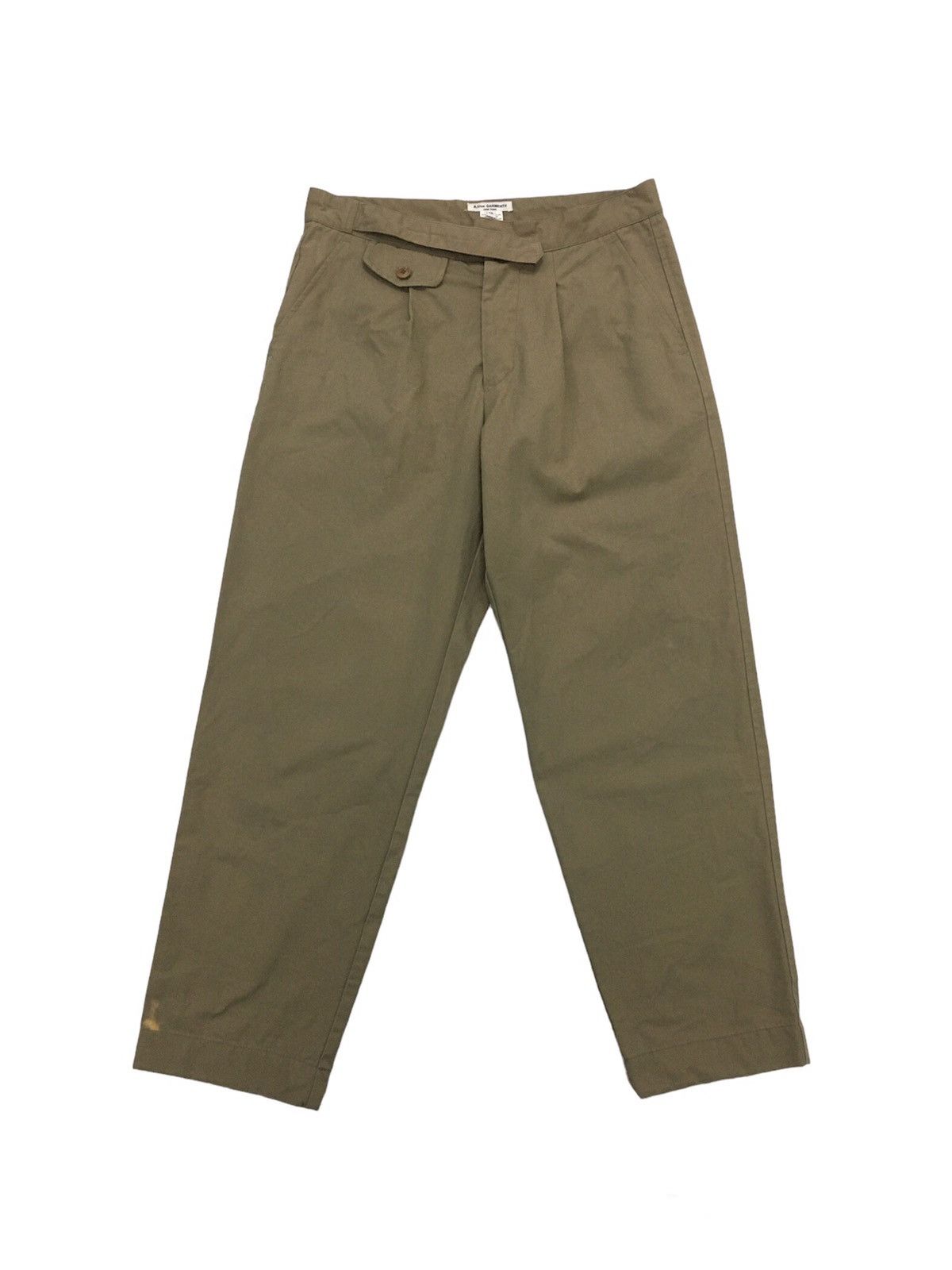 image of Aspesi New York Cropped Pants in Brown, Men's (Size 32)