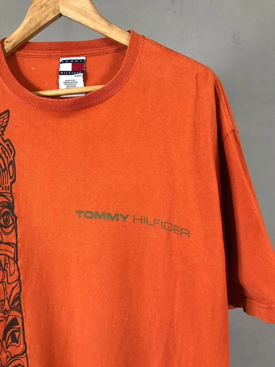 Tommy Hilfiger × Vintage Tommy Hilfiger vintage luxury made in USA tee Size US XL / EU 56 / 4 - 2 Thumbnail