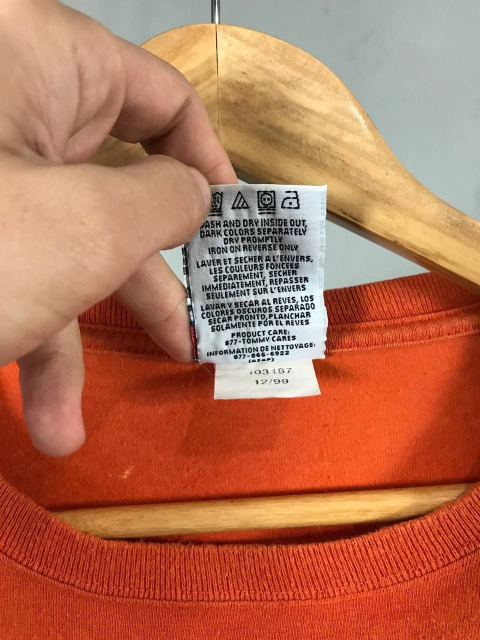 Tommy Hilfiger × Vintage Tommy Hilfiger vintage luxury made in USA tee Size US XL / EU 56 / 4 - 6 Thumbnail