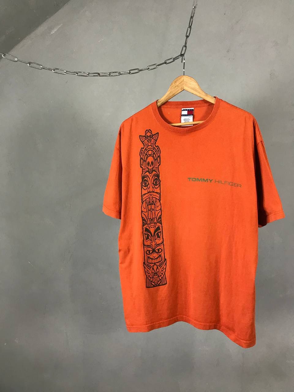 Tommy Hilfiger × Vintage Tommy Hilfiger vintage luxury made in USA tee Size US XL / EU 56 / 4 - 1 Thumbnail