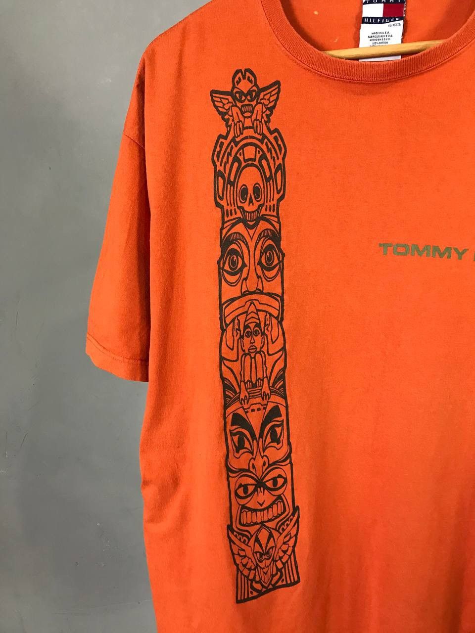 Tommy Hilfiger × Vintage Tommy Hilfiger vintage luxury made in USA tee Size US XL / EU 56 / 4 - 4 Thumbnail